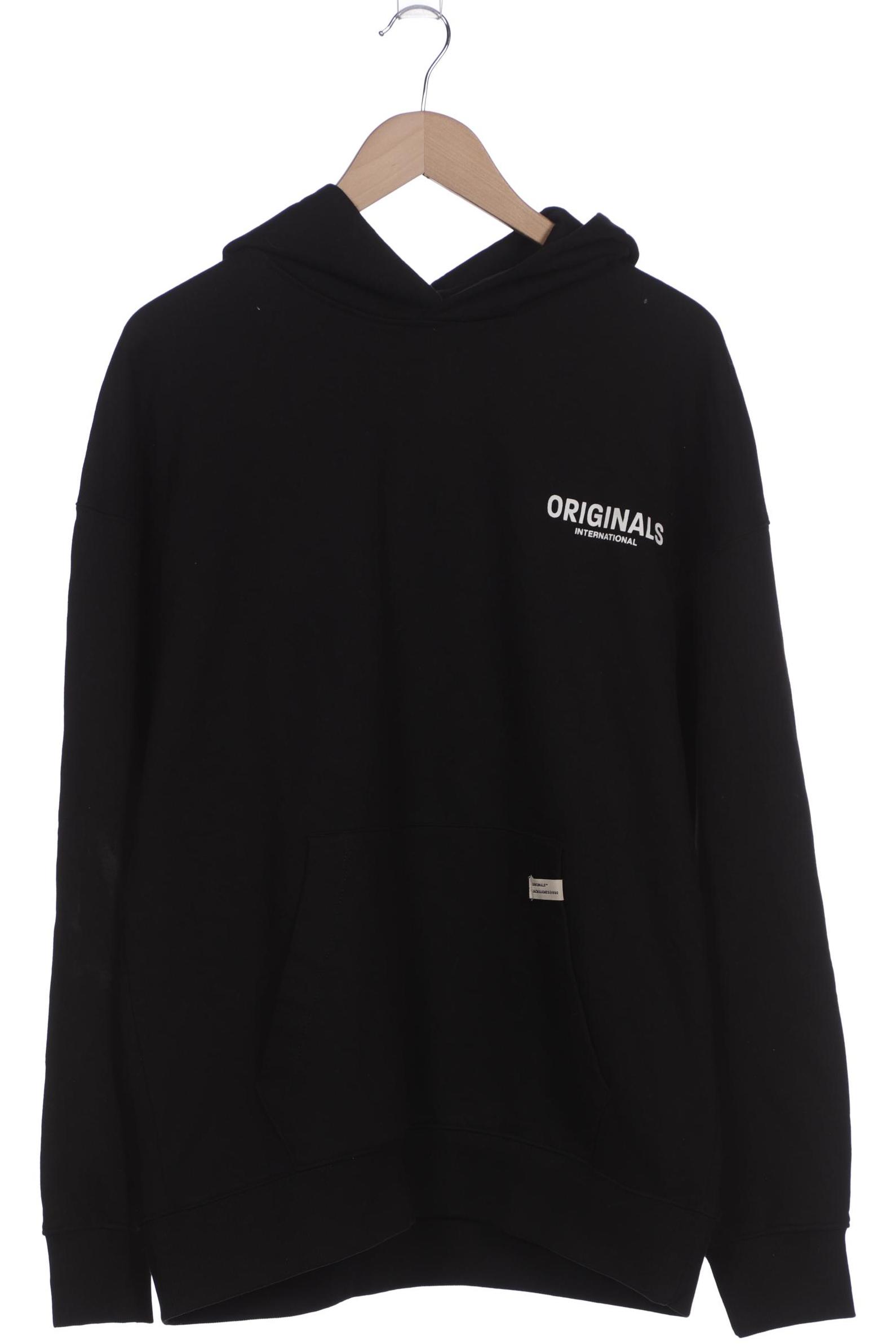 

Jack & Jones Herren Kapuzenpullover, schwarz, Gr. 54