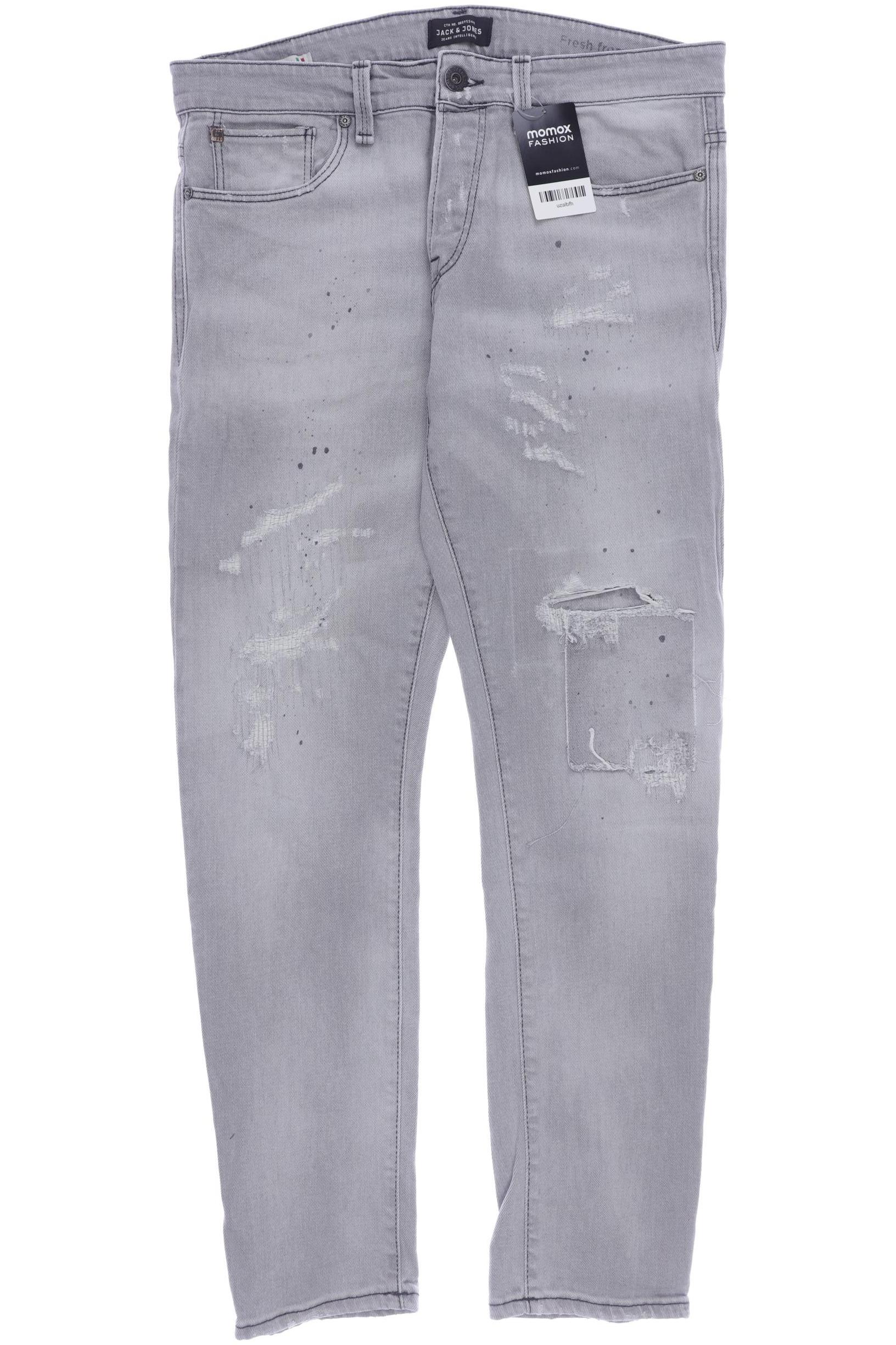 

Jack & Jones Herren Jeans, grau, Gr. 33
