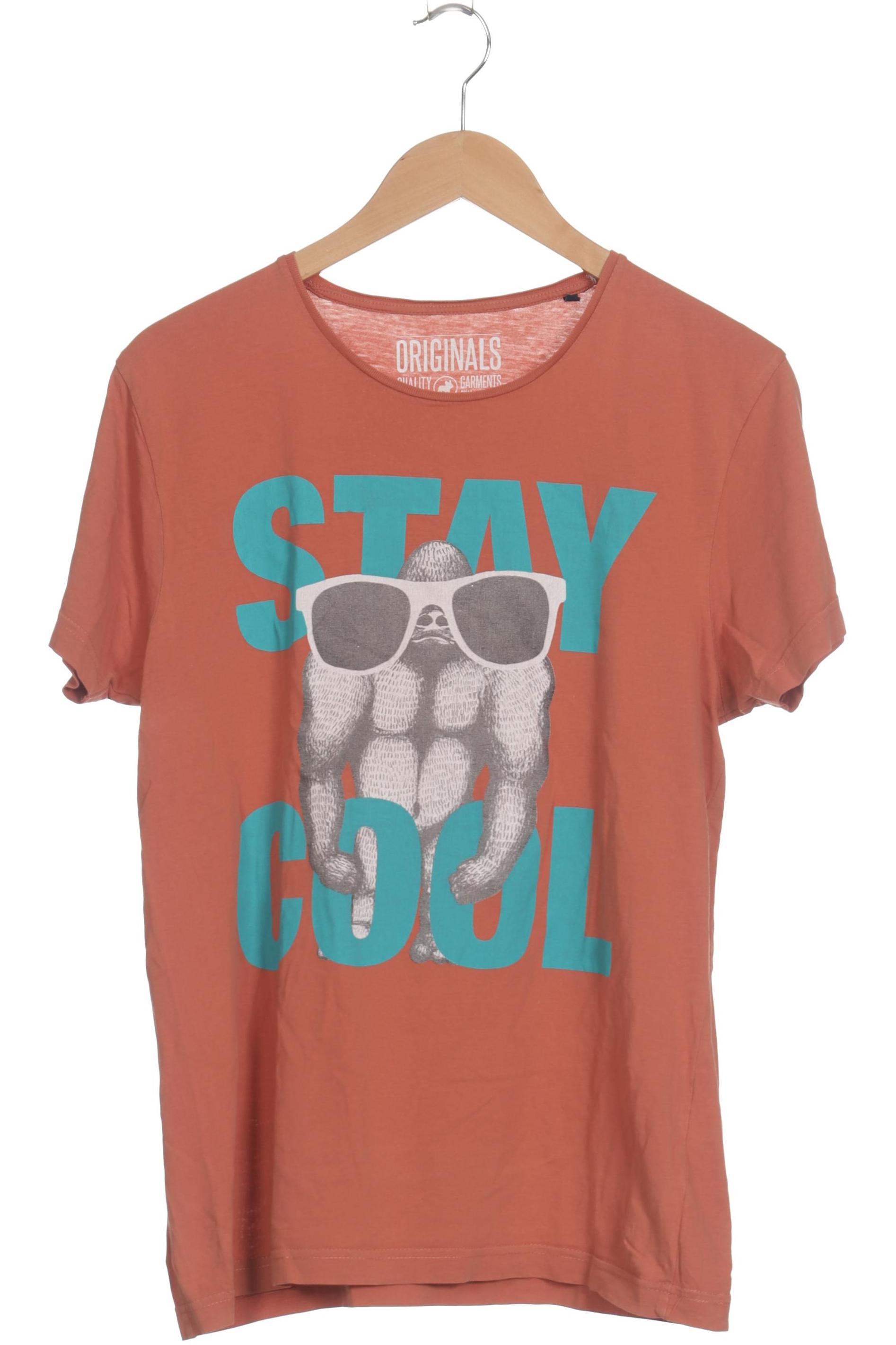 Thumbnail - Jack &amp; Jones Herren T-Shirt, orange, Gr. 52