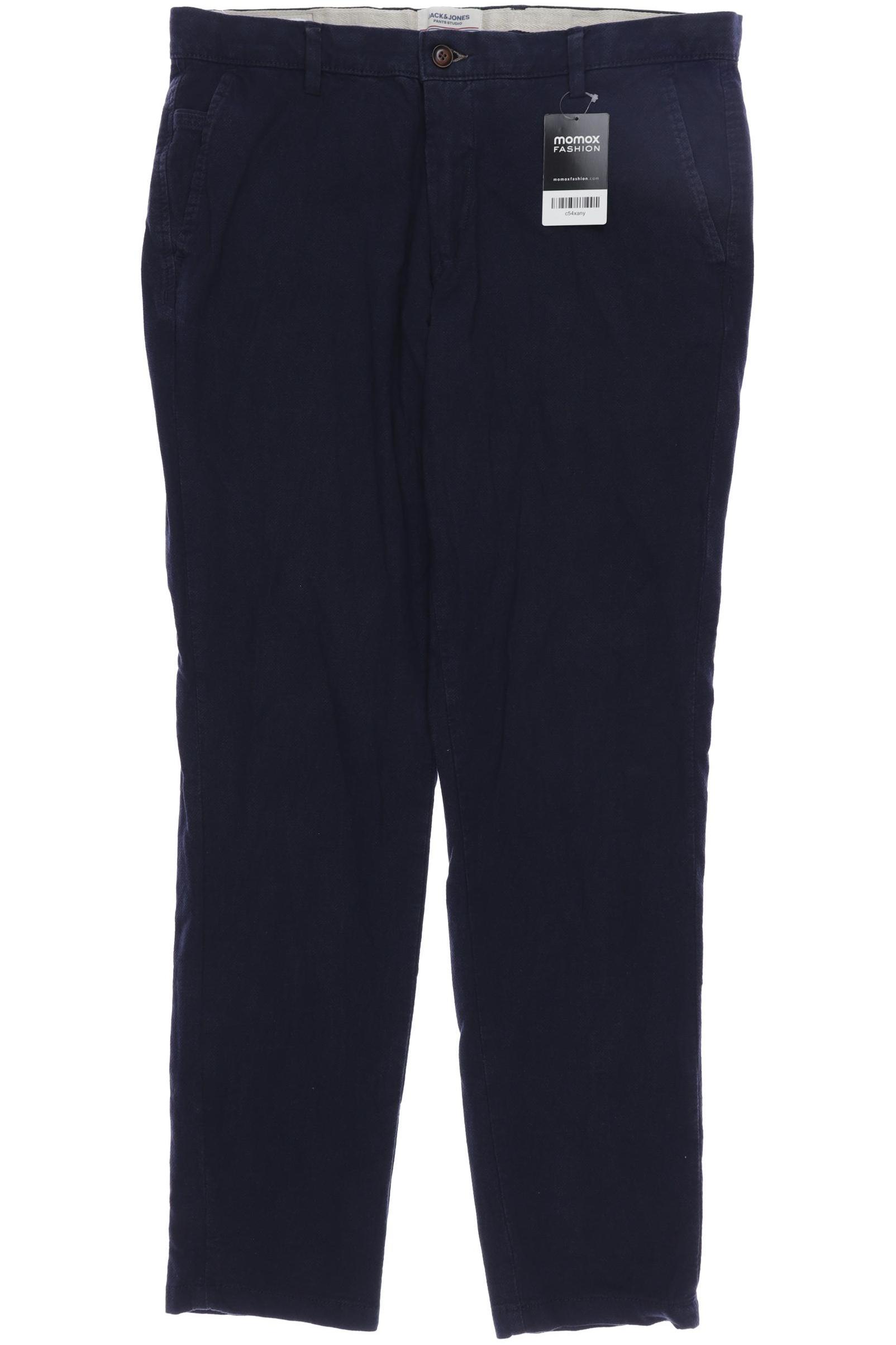 

Jack & Jones Herren Stoffhose, marineblau, Gr. 34