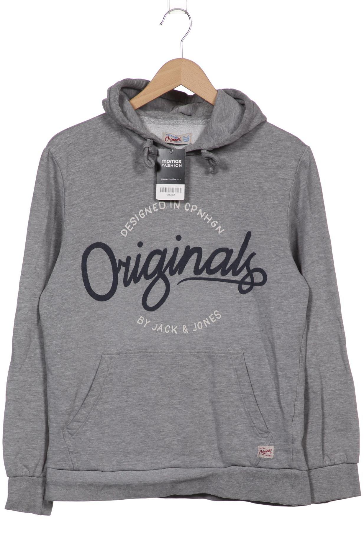 

JACK & JONES Herren Kapuzenpullover, grau