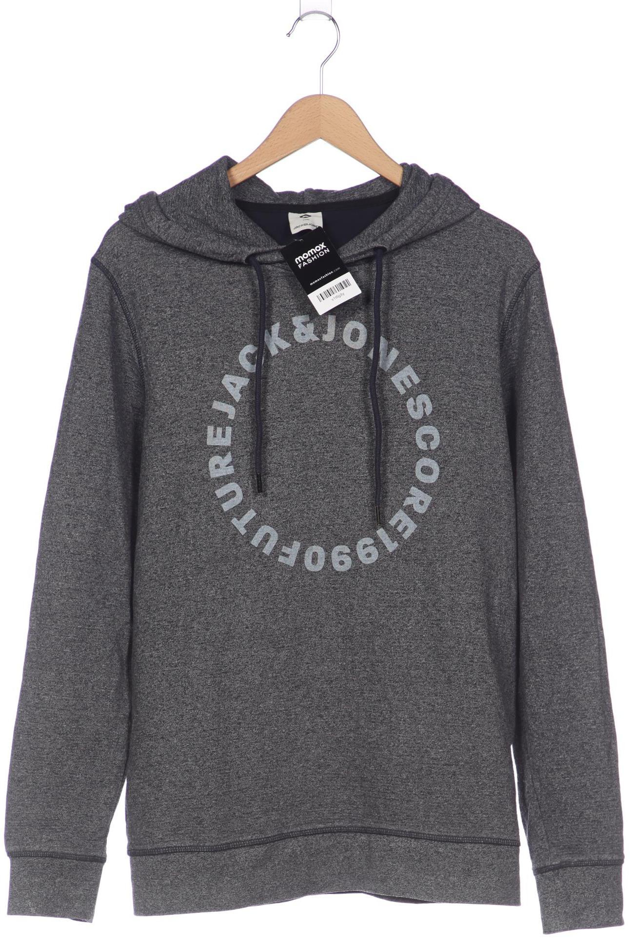 

Jack & Jones Herren Kapuzenpullover, grau, Gr. 52