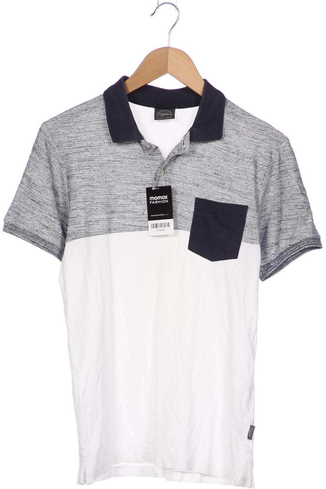 

Jack & Jones Herren Poloshirt, weiß, Gr. 46