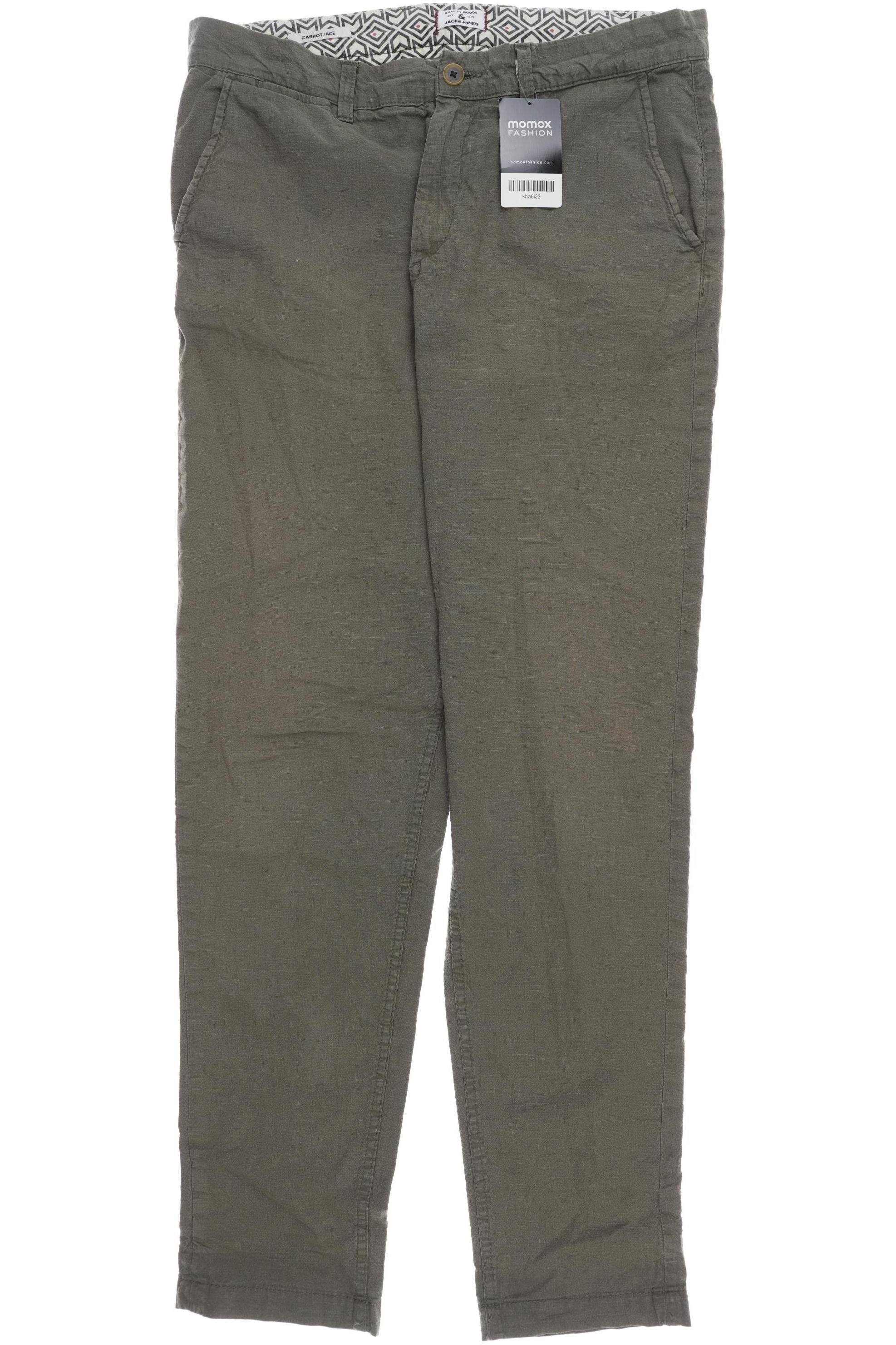 

Jack & Jones Herren Stoffhose, grün, Gr. 33