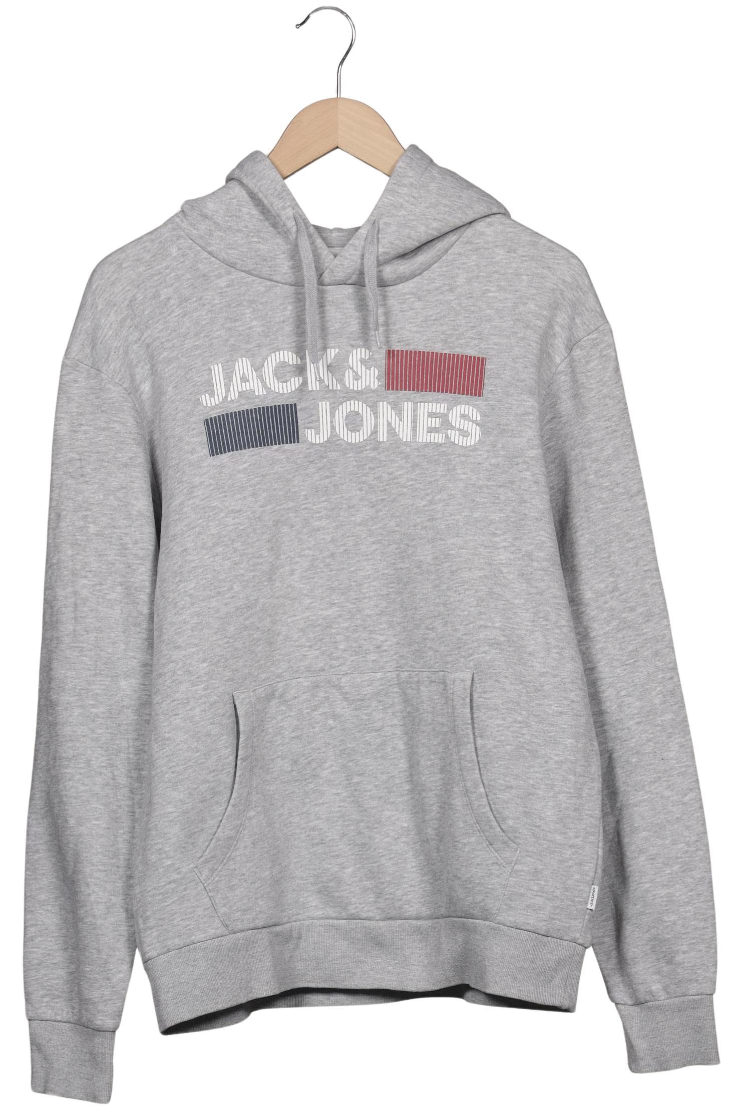 

Jack & Jones Herren Kapuzenpullover, grau, Gr. 52