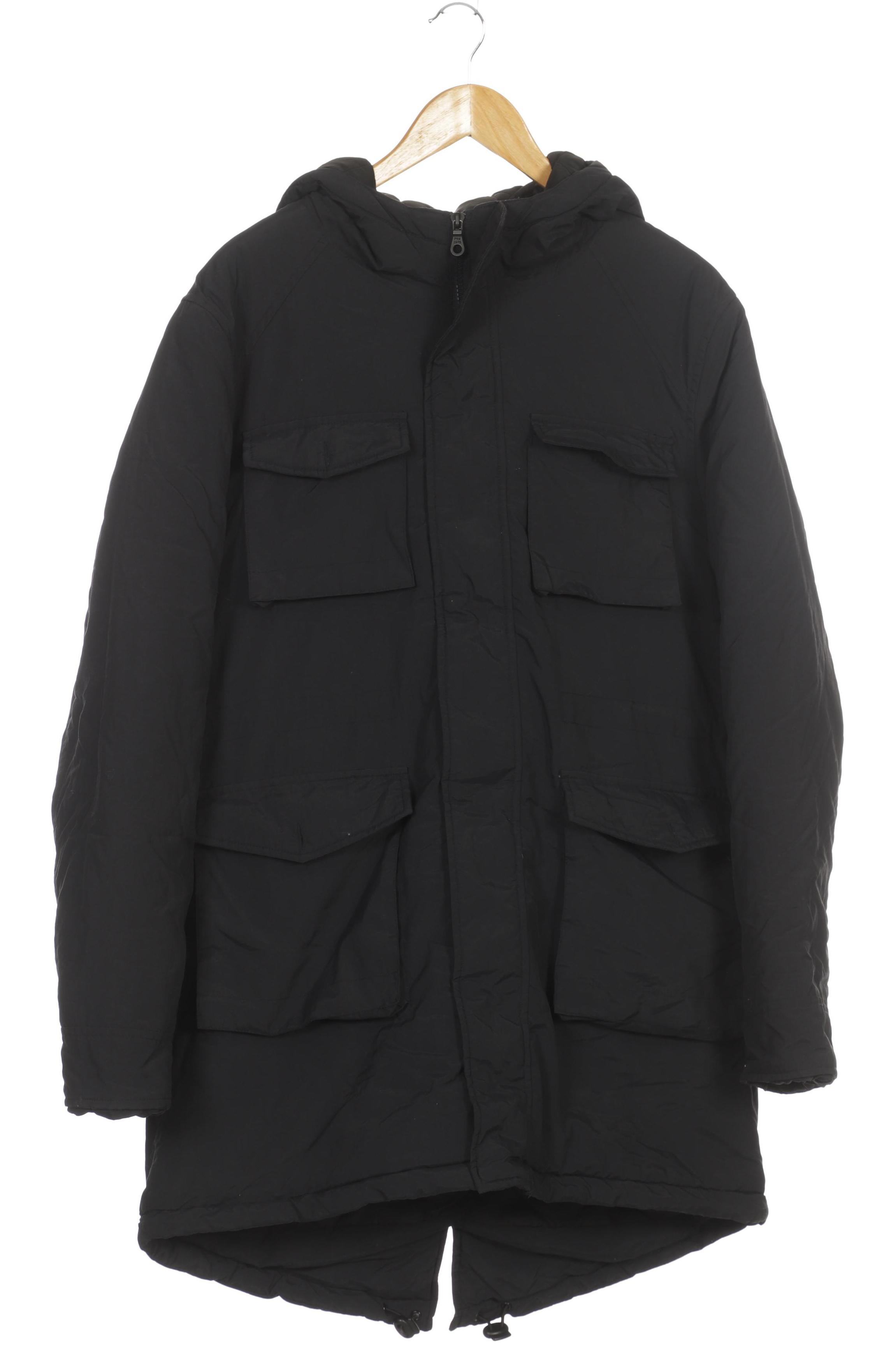 

Jack & Jones Herren Mantel, schwarz, Gr. 52