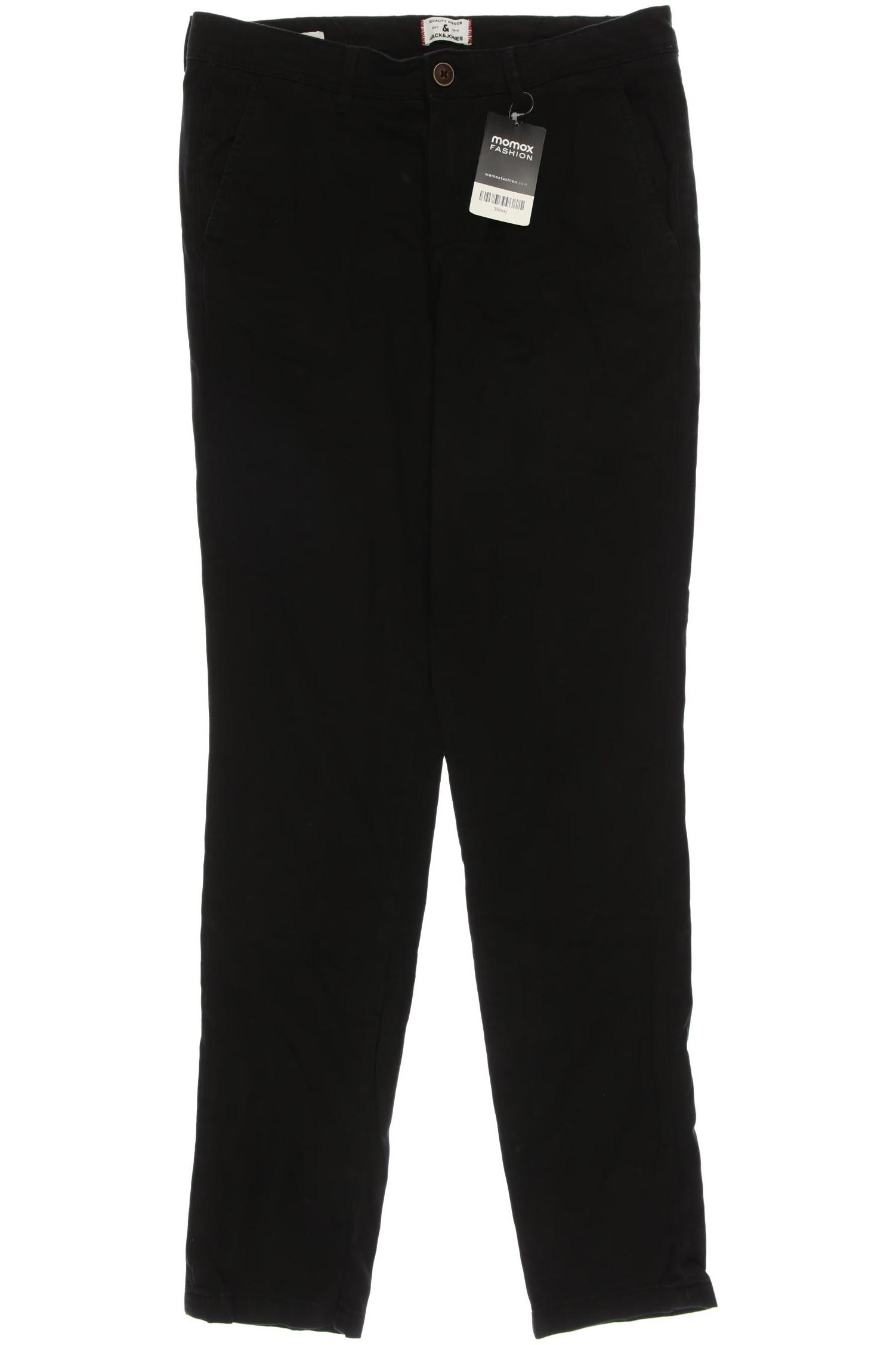 

JACK & JONES Herren Stoffhose, schwarz
