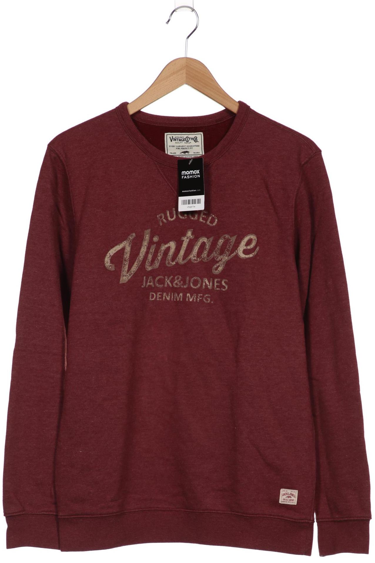 

JACK & JONES Herren Sweatshirt, bordeaux