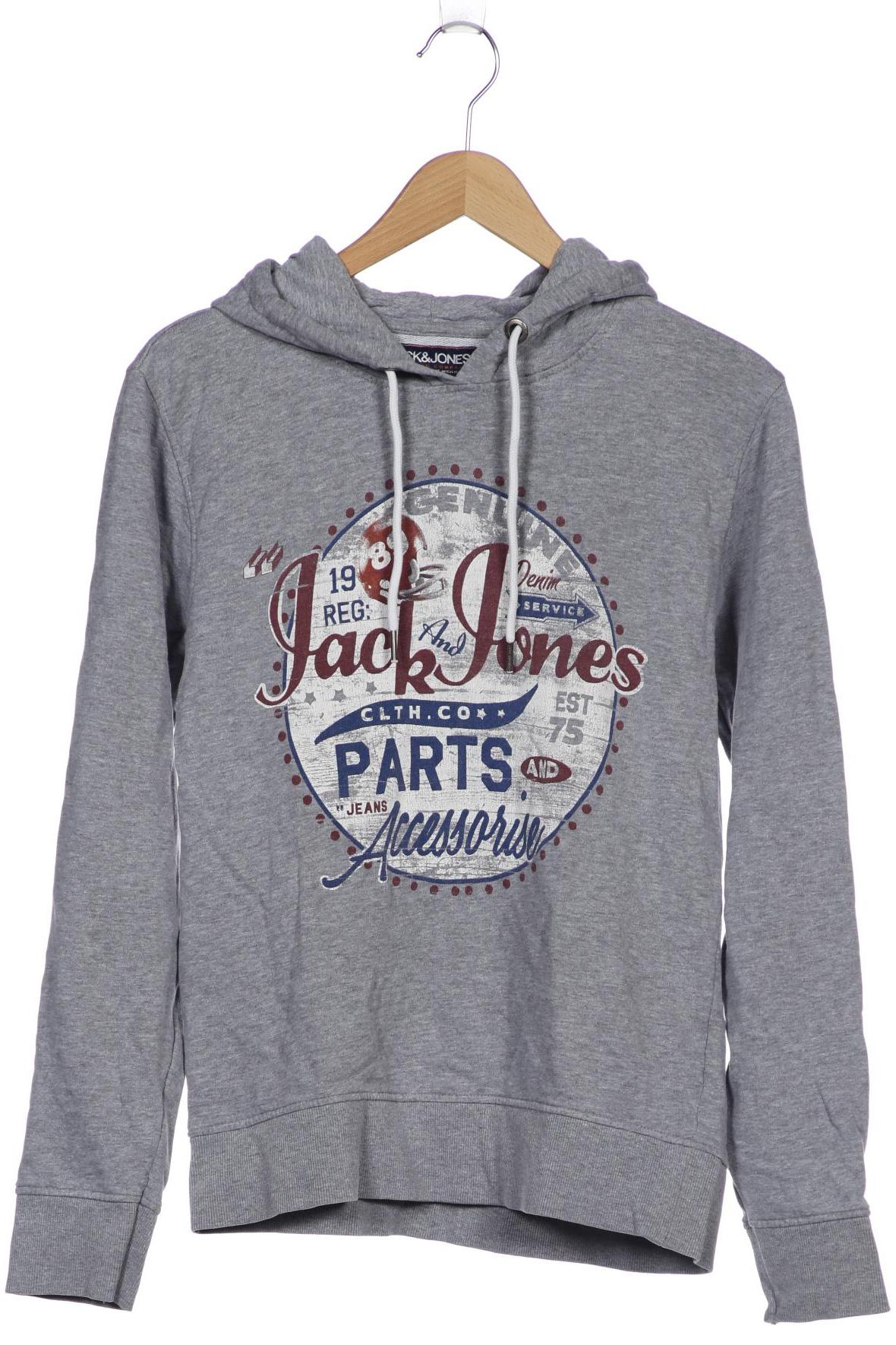 

JACK & JONES Herren Kapuzenpullover, grau