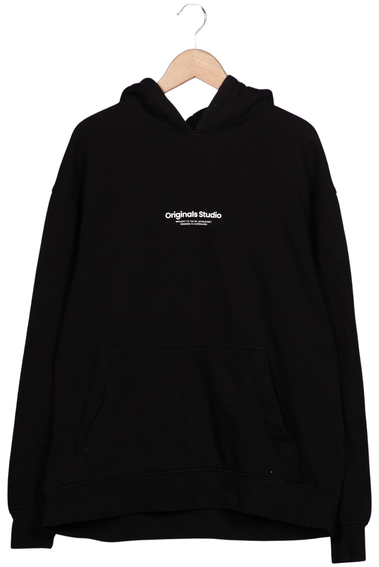 

Jack & Jones Herren Kapuzenpullover, schwarz, Gr. 54