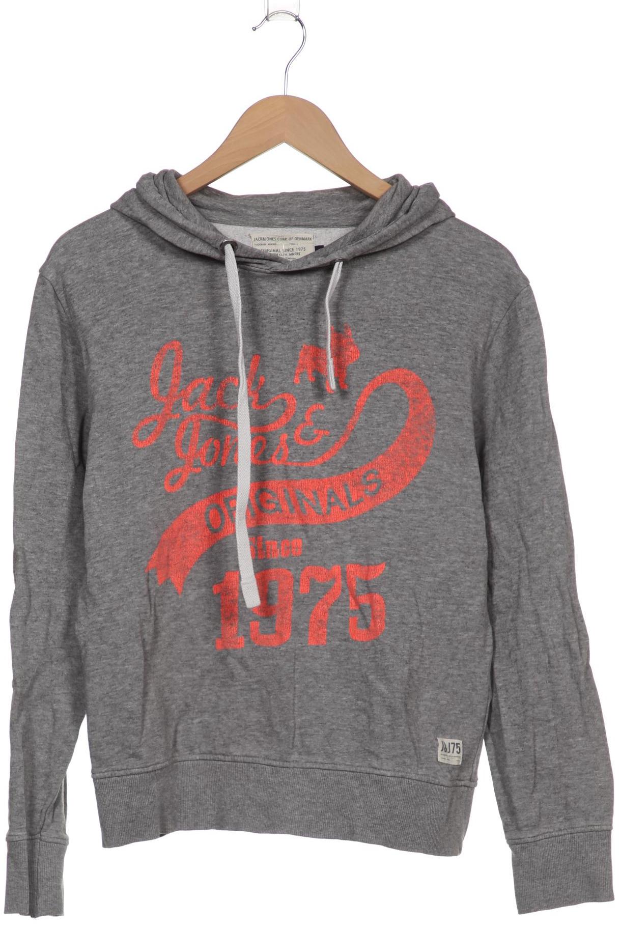 

JACK & JONES Herren Kapuzenpullover, grau