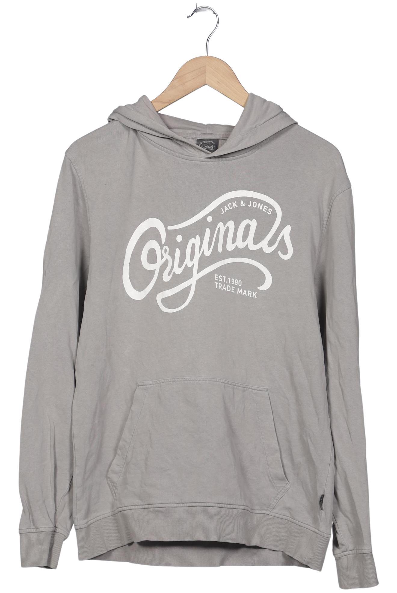 

Jack & Jones Herren Kapuzenpullover, grau, Gr. 54