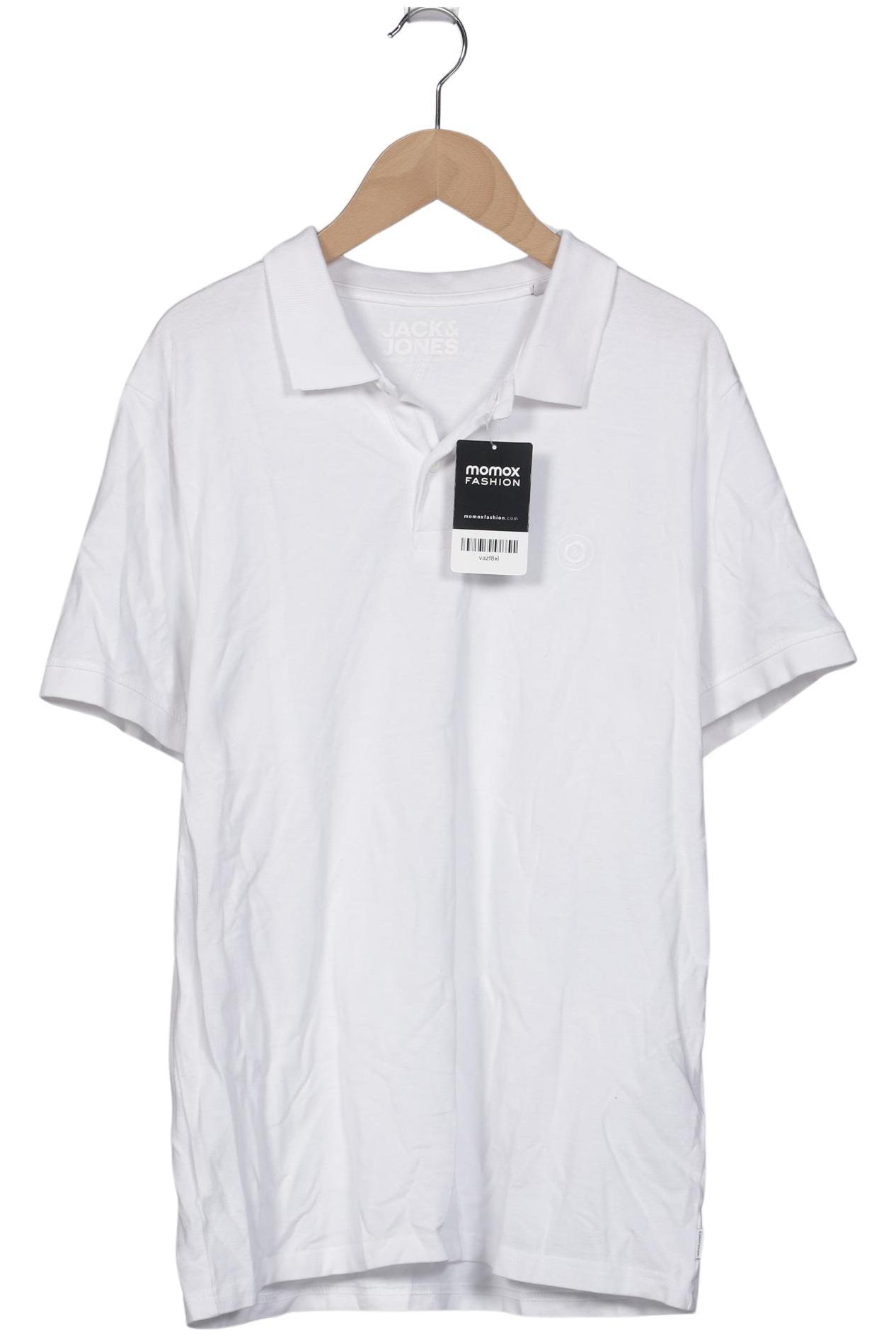 

Jack & Jones Herren Poloshirt, weiß, Gr. 52
