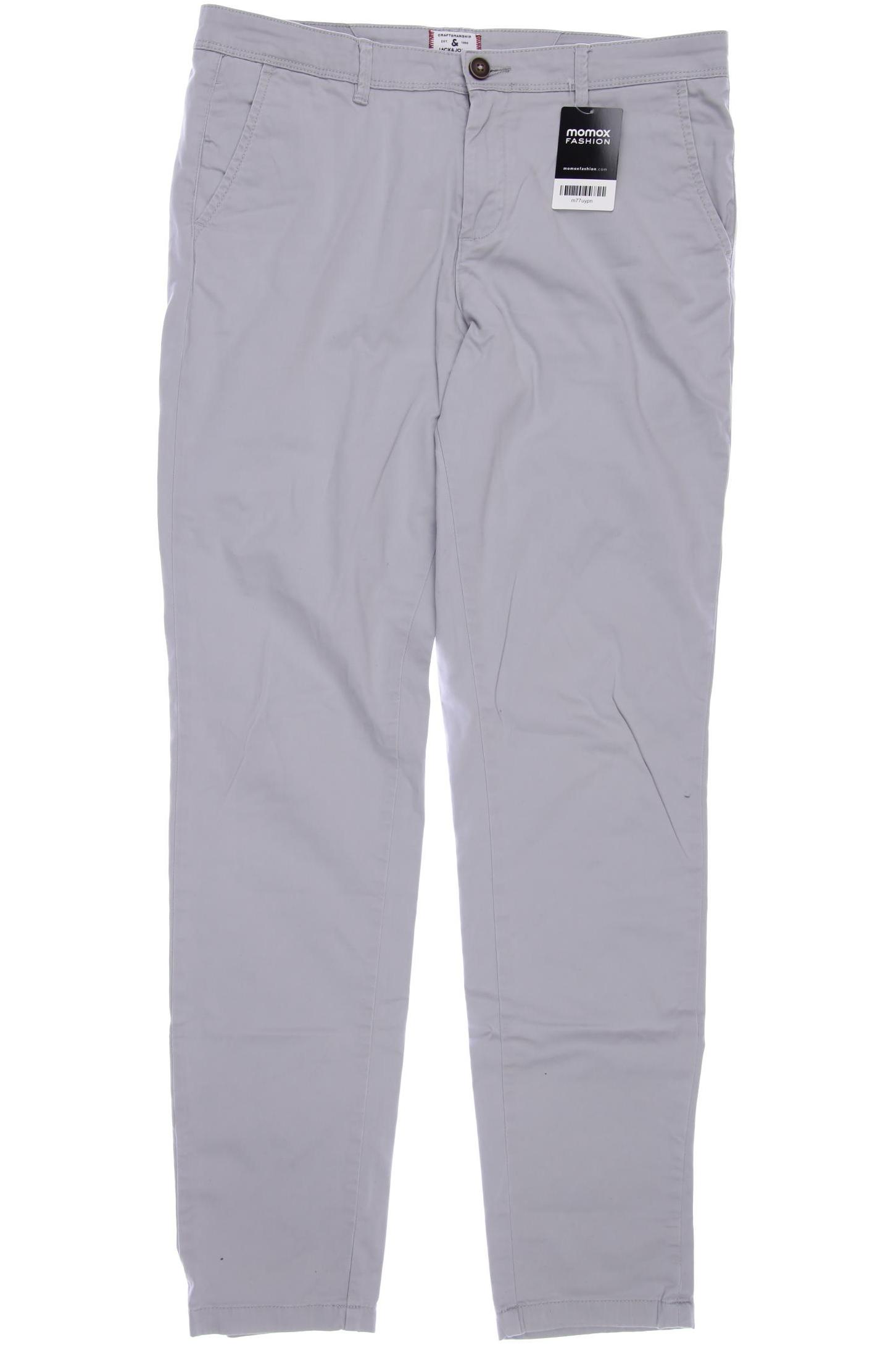 

Jack & Jones Herren Stoffhose, grau