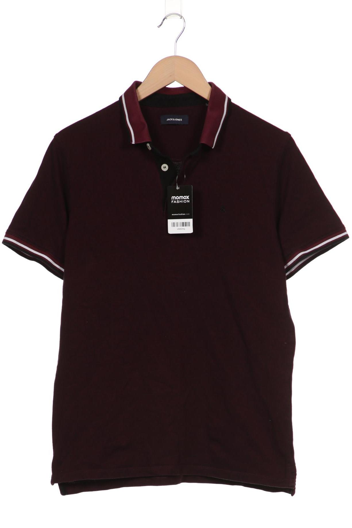 

JACK & JONES Herren Poloshirt, bordeaux