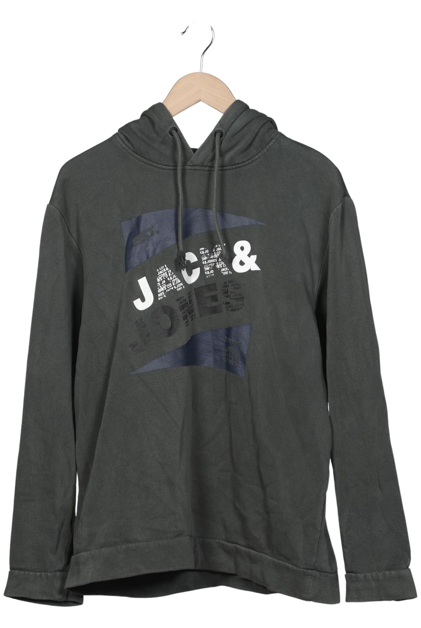 

Jack & Jones Herren Kapuzenpullover, grau, Gr. 54