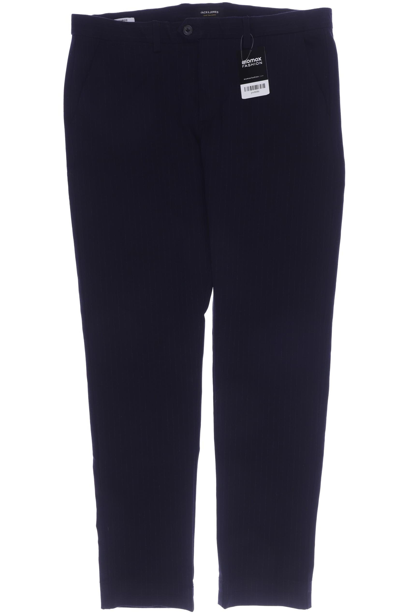 

Jack & Jones Herren Stoffhose, marineblau