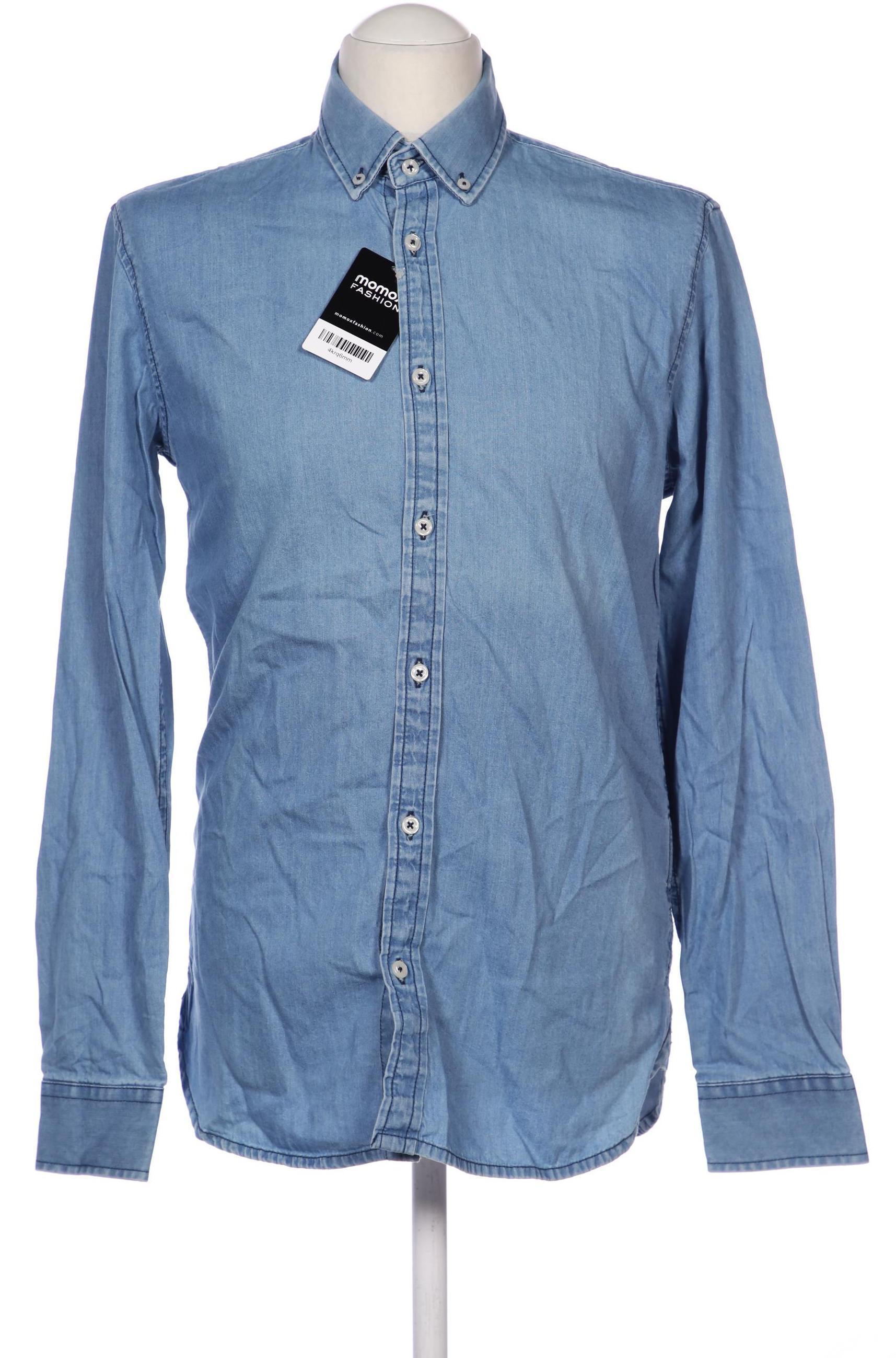 

Jack & Jones Herren Hemd, blau