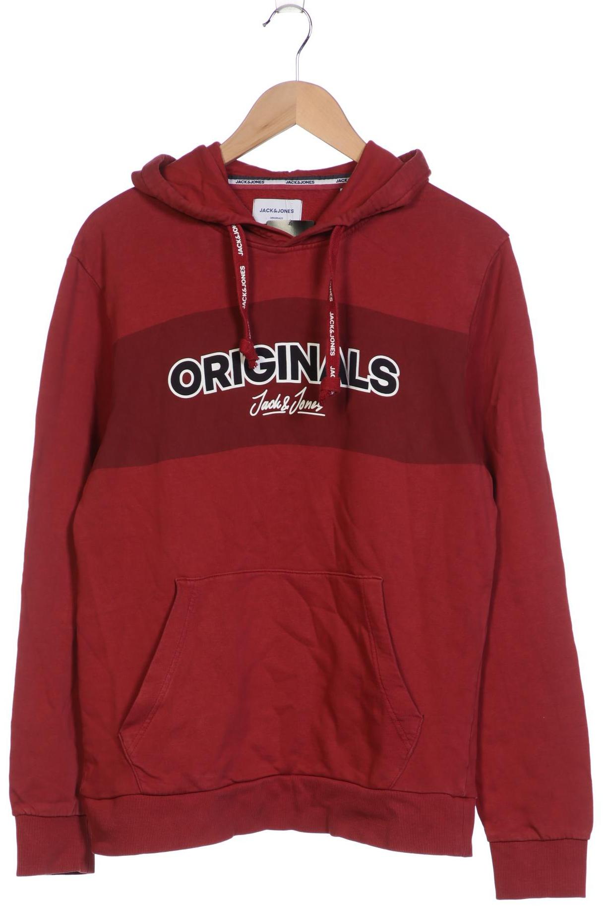 

Jack & Jones Herren Kapuzenpullover, bordeaux, Gr. 52