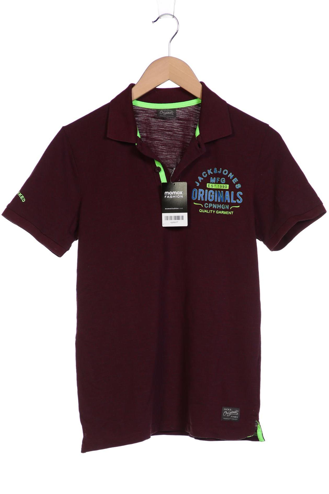 

Jack & Jones Herren Poloshirt, bordeaux, Gr. 46