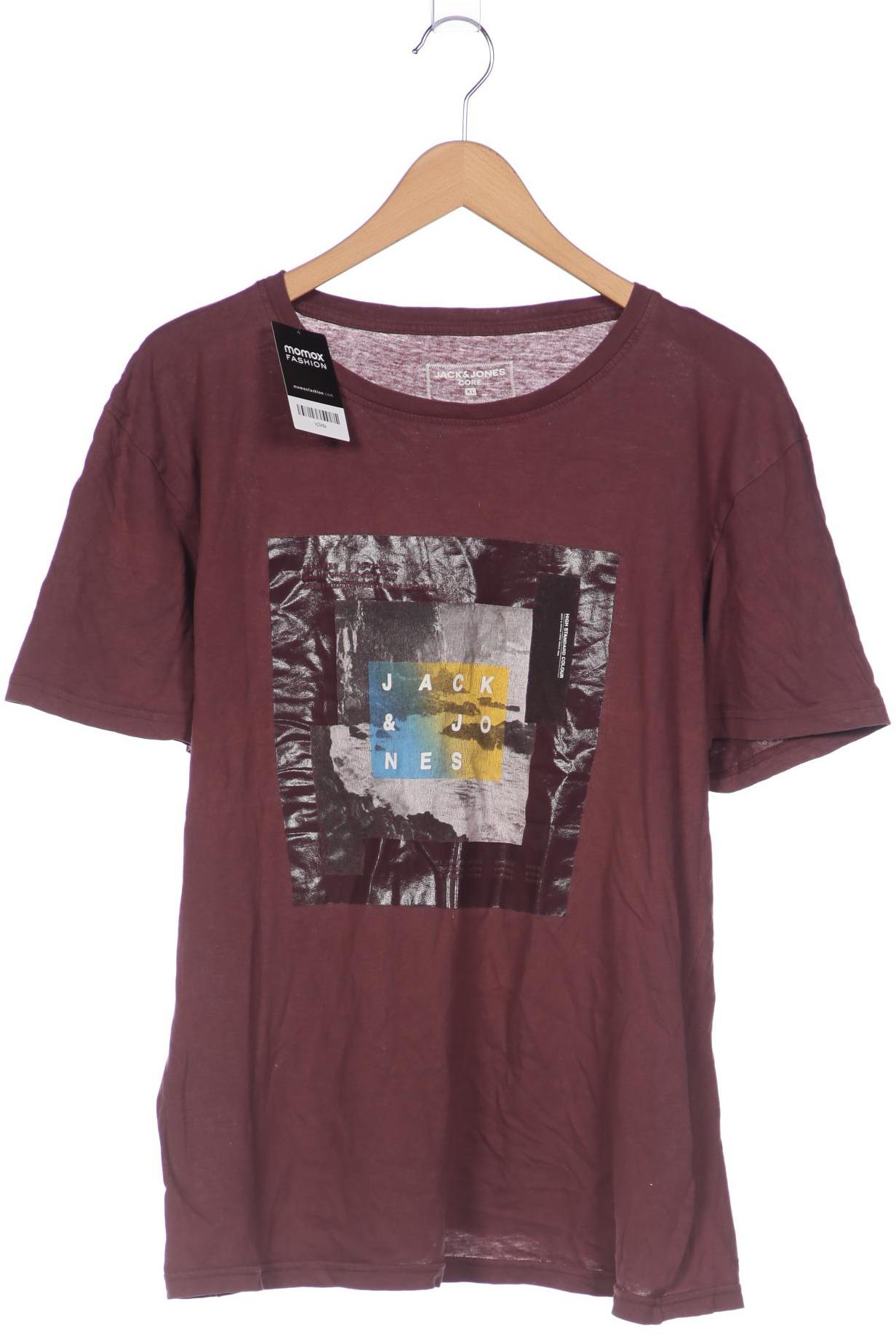 

Jack & Jones Herren T-Shirt, bordeaux, Gr. 54