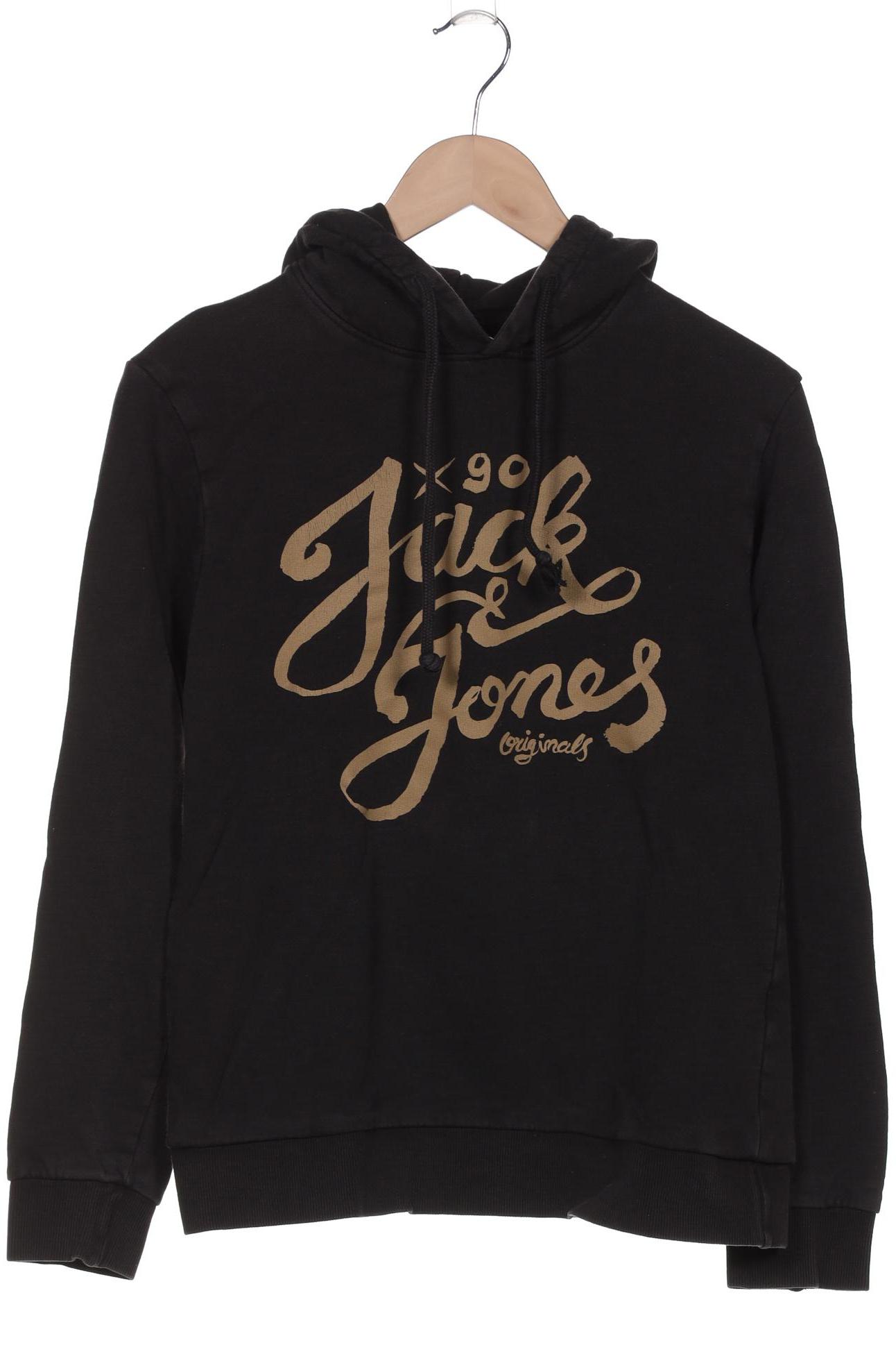 

Jack & Jones Herren Kapuzenpullover, schwarz, Gr. 46