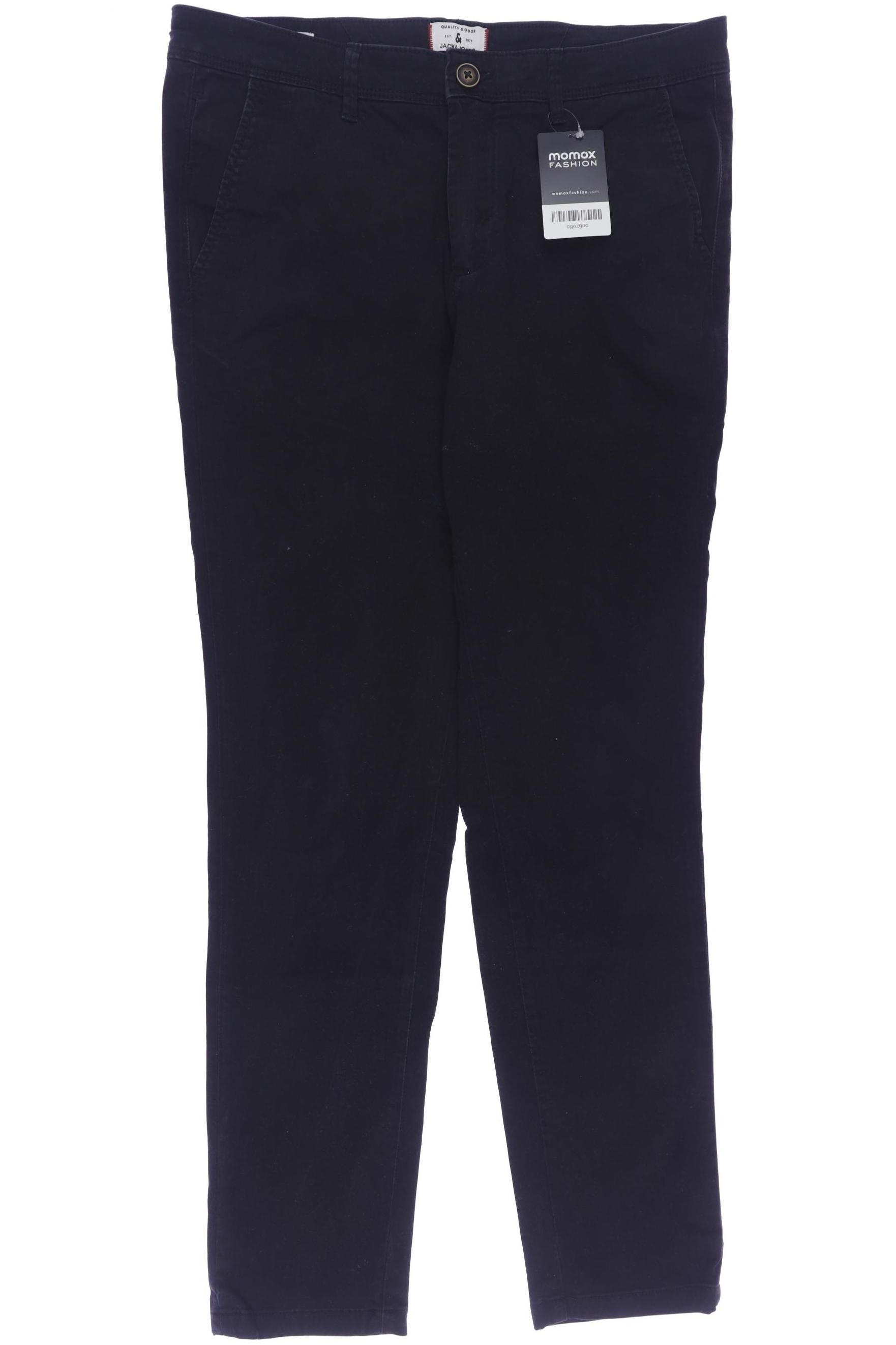 

Jack & Jones Herren Stoffhose, schwarz, Gr. 31