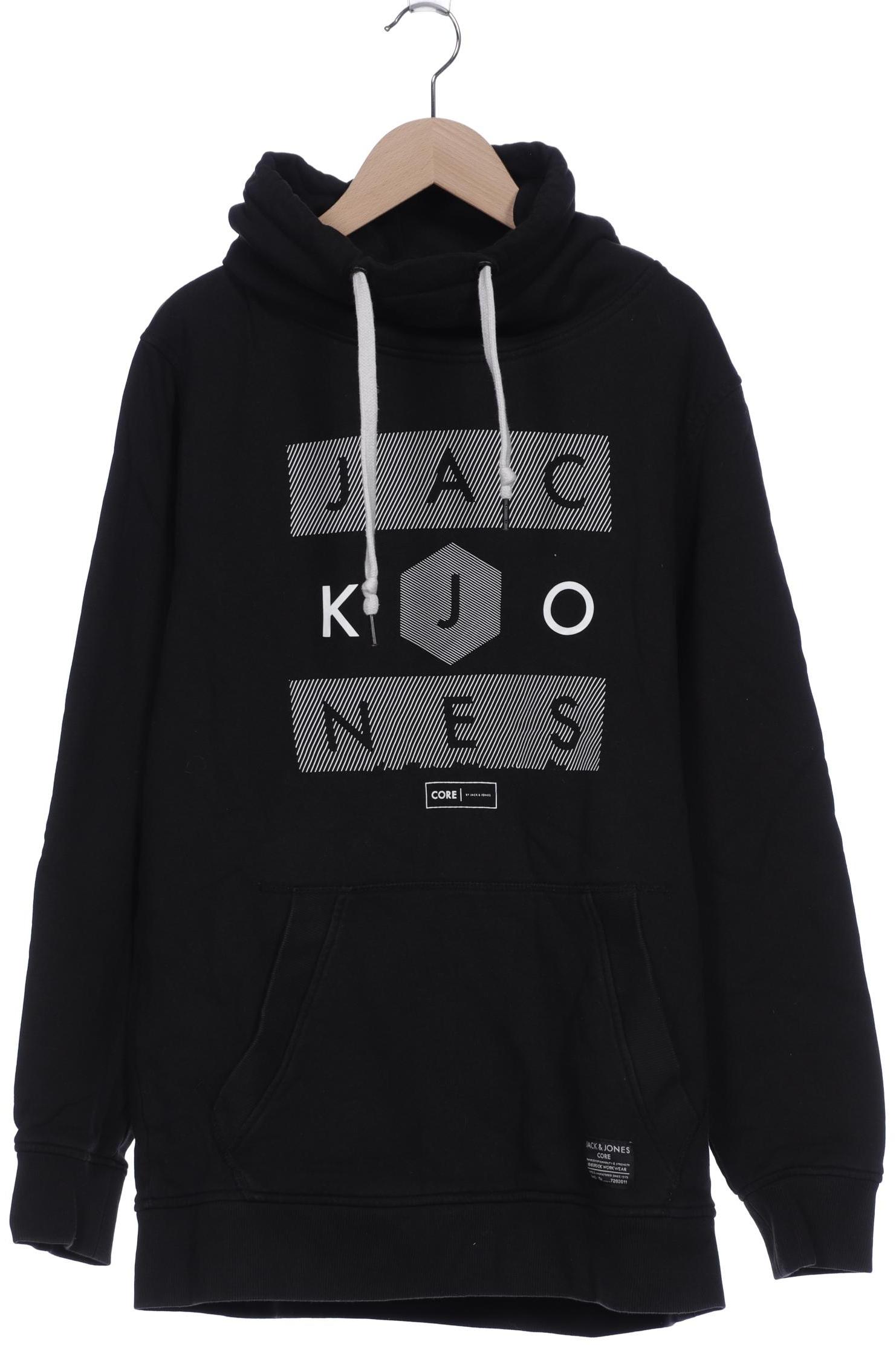 

JACK & JONES Herren Kapuzenpullover, schwarz