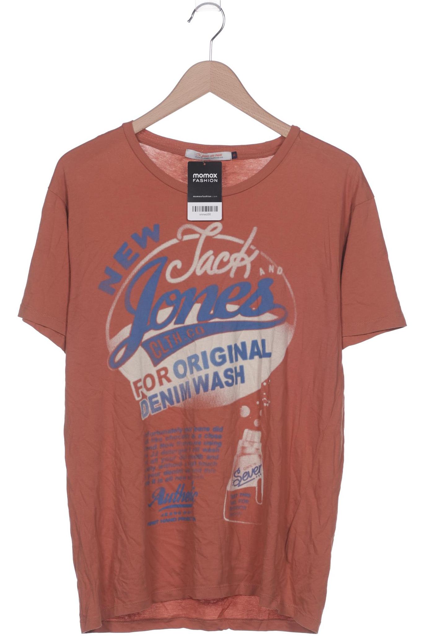 

Jack & Jones Herren T-Shirt, orange, Gr. 54