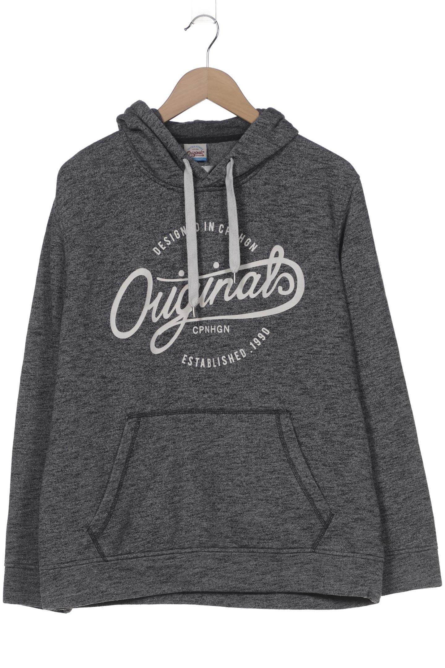 

Jack & Jones Herren Kapuzenpullover, grau, Gr. 54