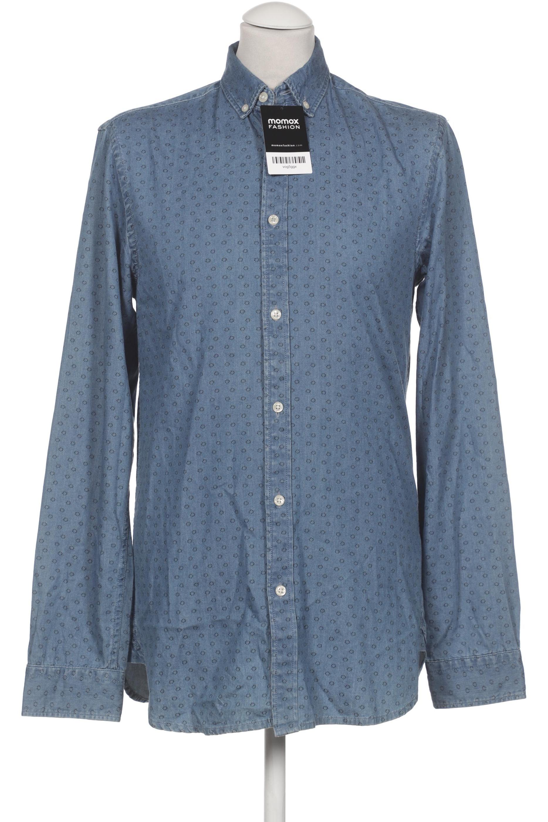 

Jack & Jones Herren Hemd, blau, Gr. 46