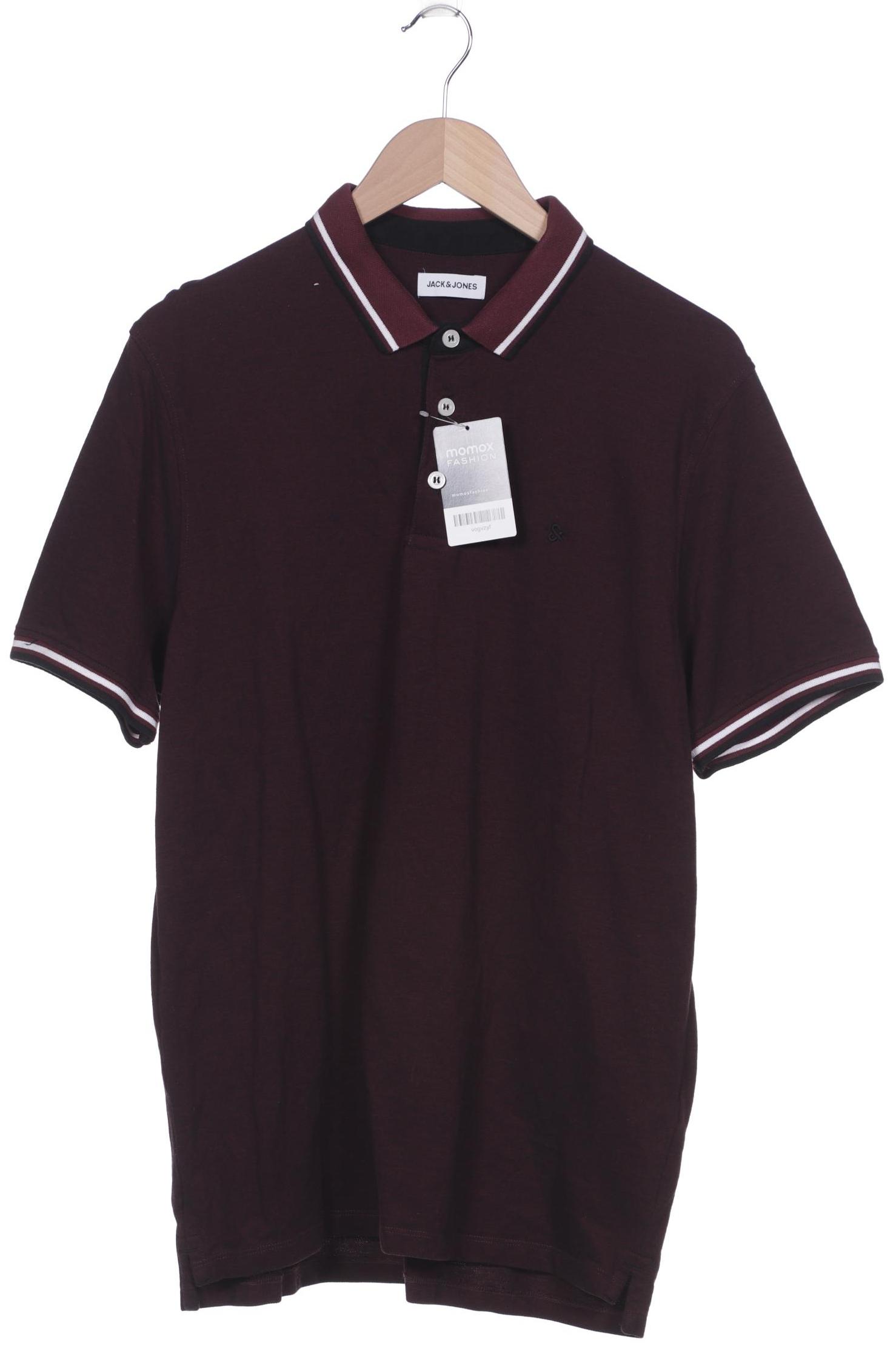 

JACK & JONES Herren Poloshirt, bordeaux