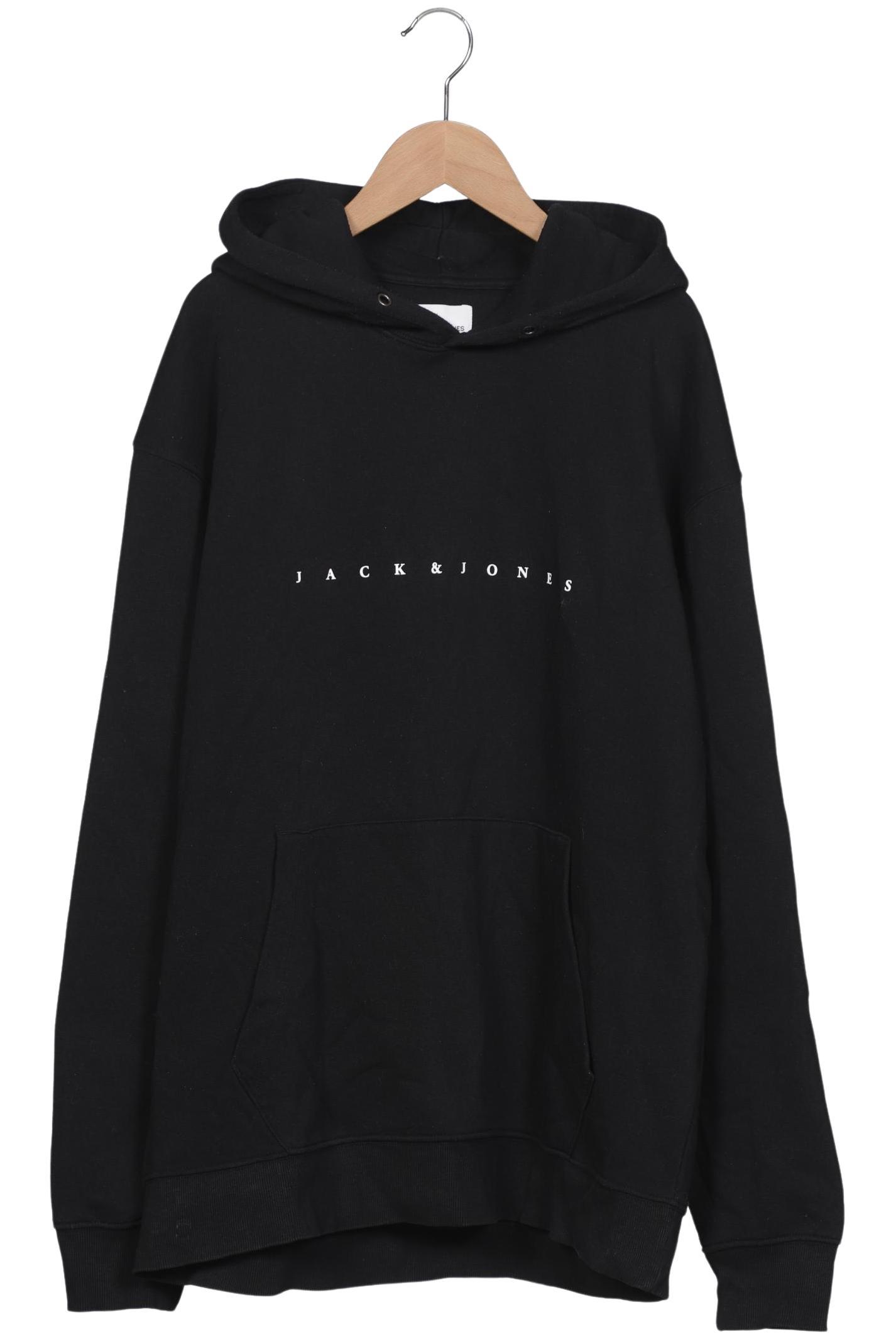 Thumbnail - Jack &amp; Jones Herren Kapuzenpullover, schwarz, Gr. 56