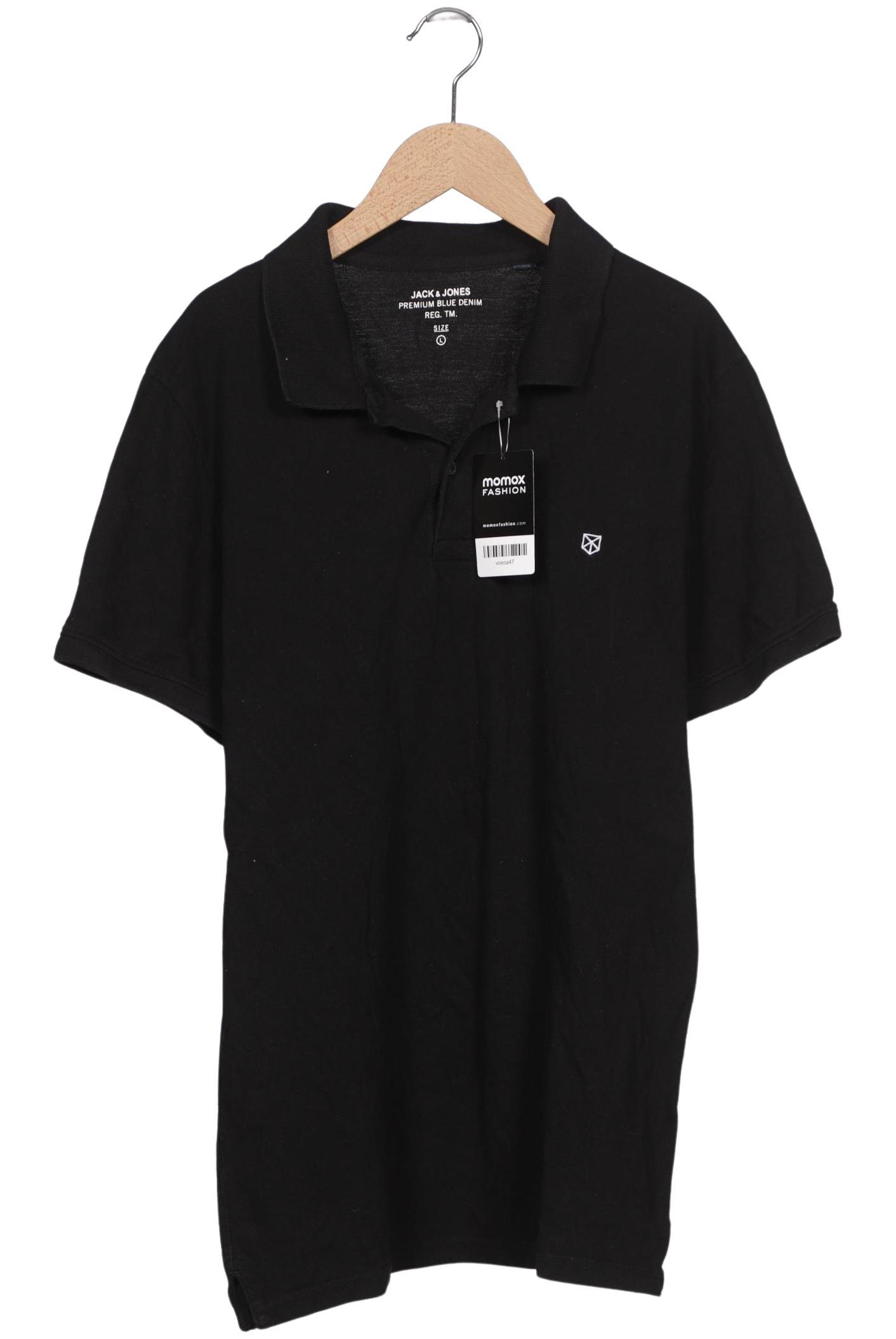 

Jack & Jones Herren Poloshirt, schwarz, Gr. 52