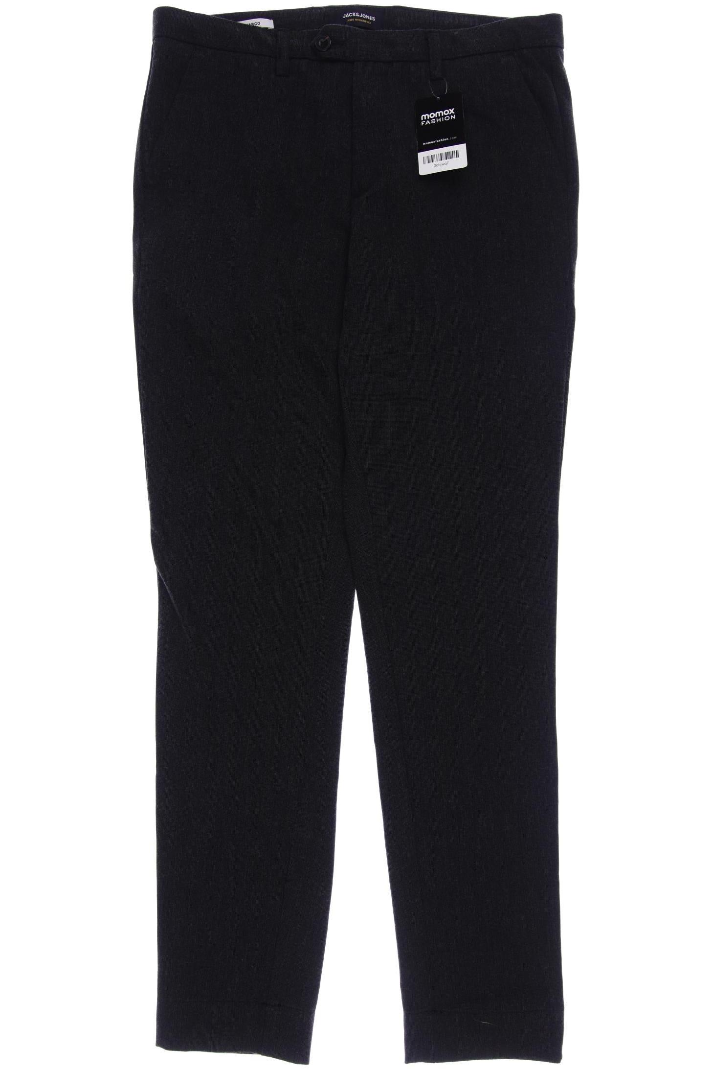 

Jack & Jones Herren Stoffhose, schwarz, Gr. 52