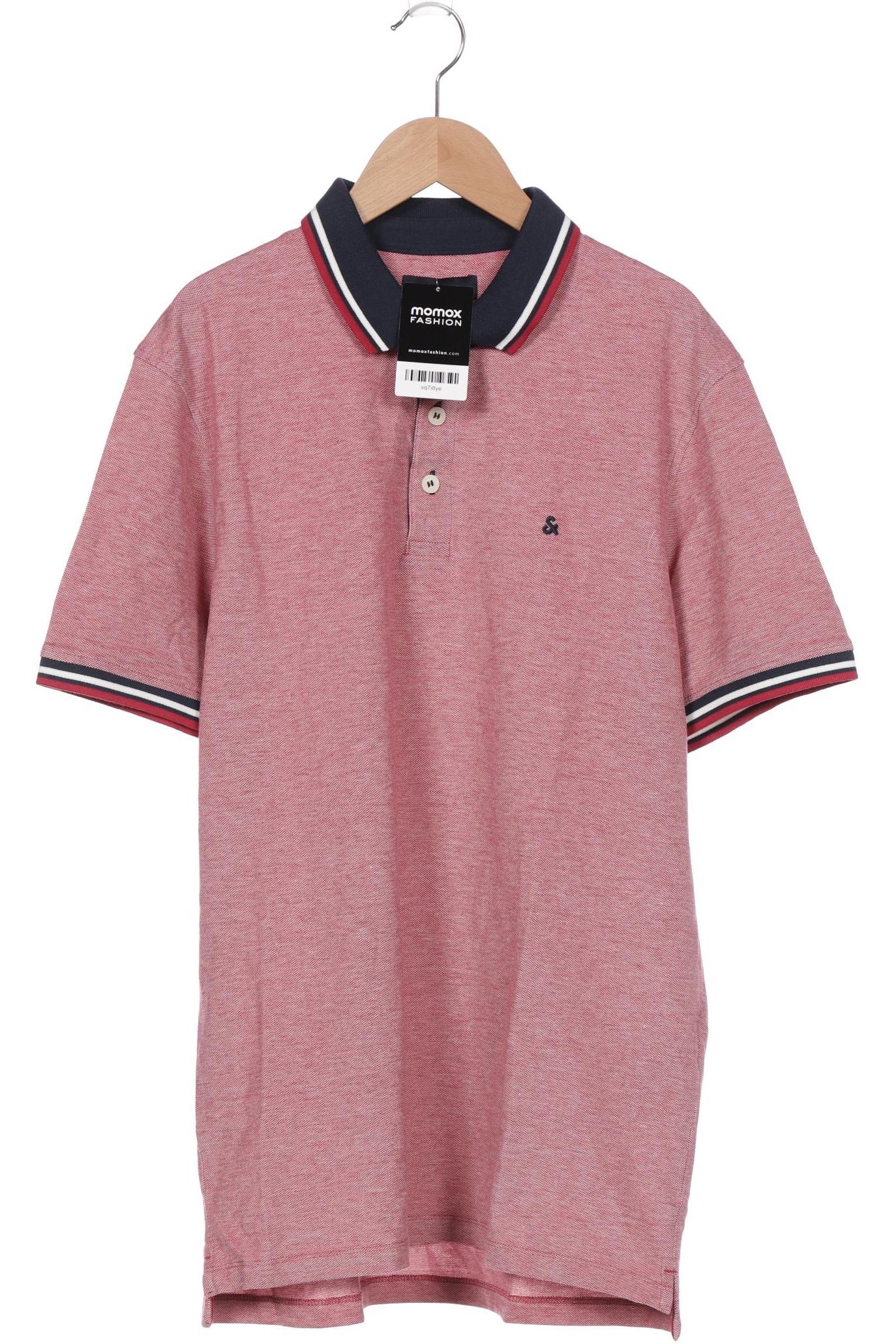 

JACK & JONES Herren Poloshirt, pink