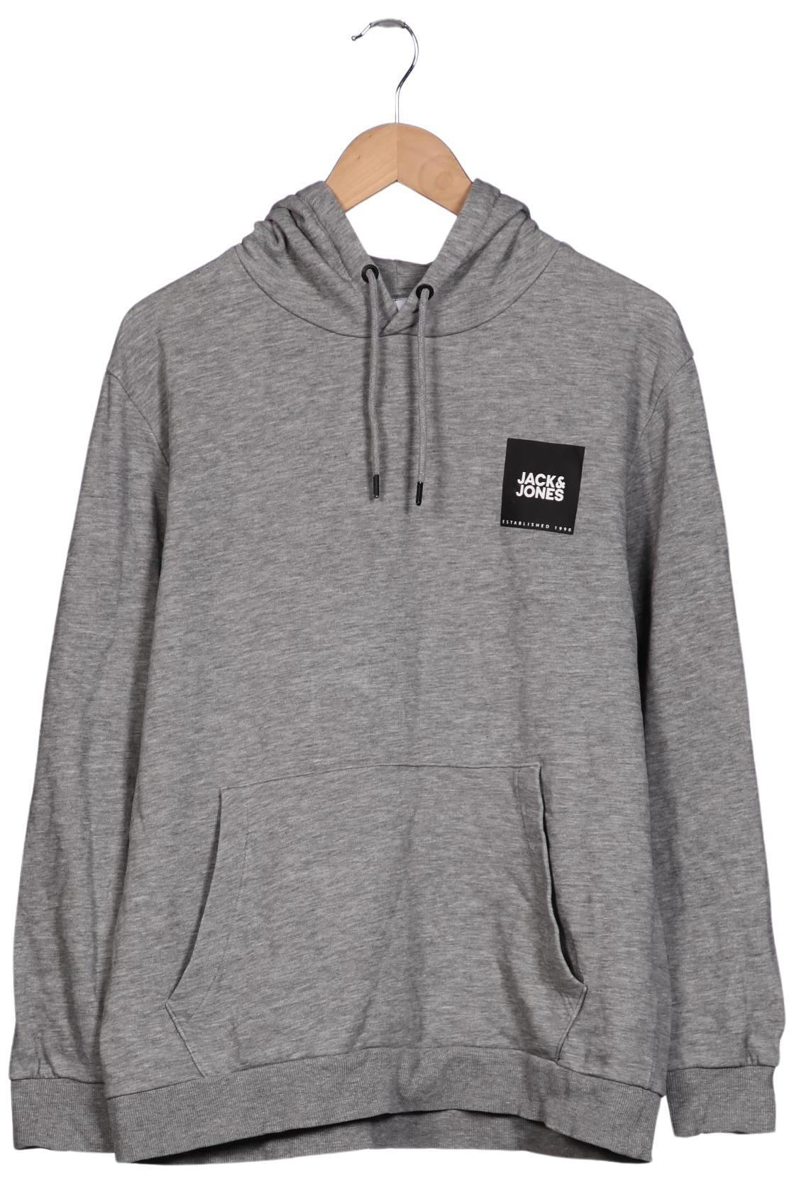 

Jack & Jones Herren Kapuzenpullover, grau, Gr. 54