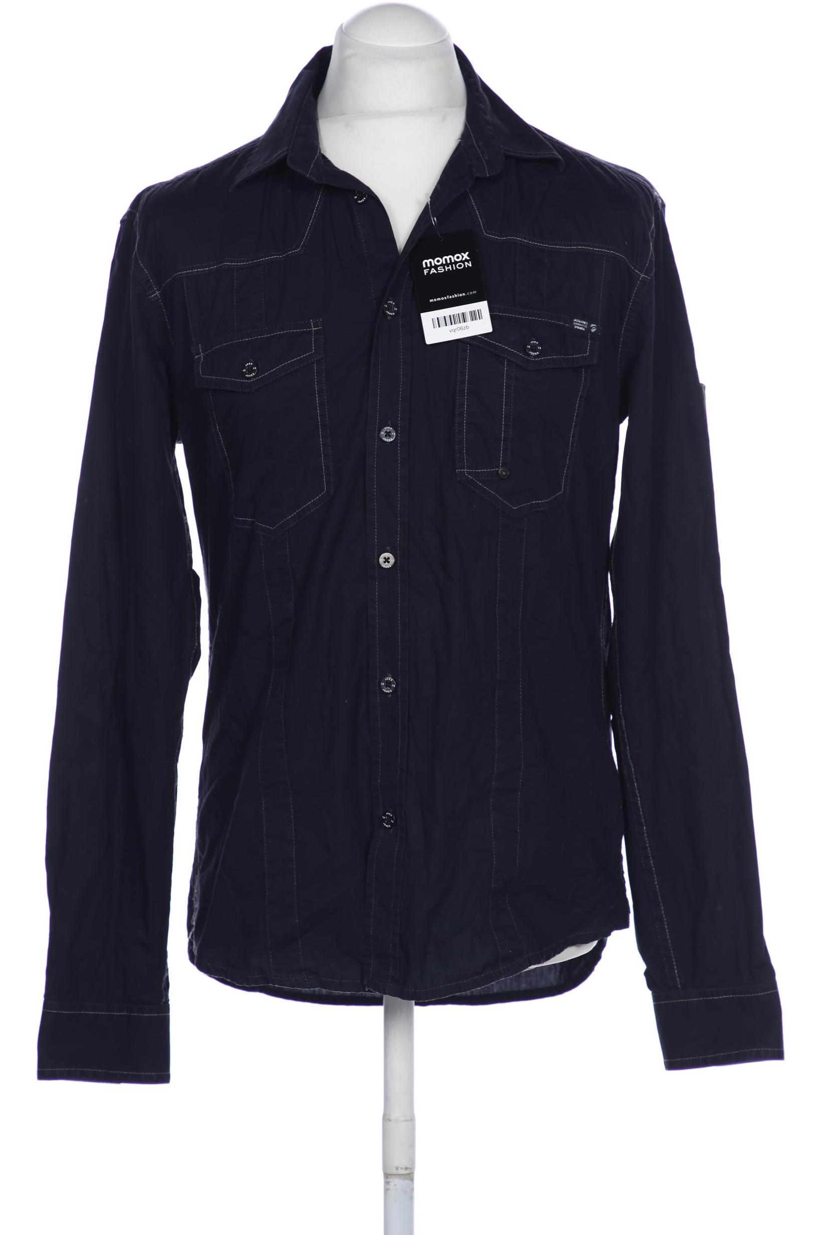 

Jack & Jones Herren Hemd, marineblau