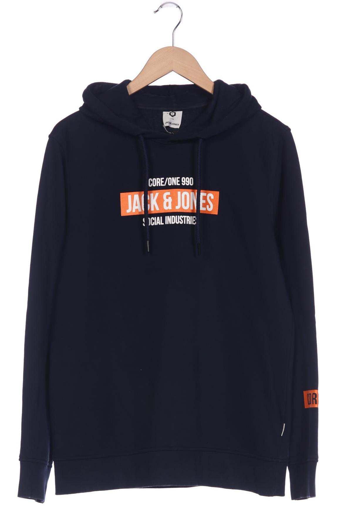 

Jack & Jones Herren Kapuzenpullover, marineblau, Gr. 52