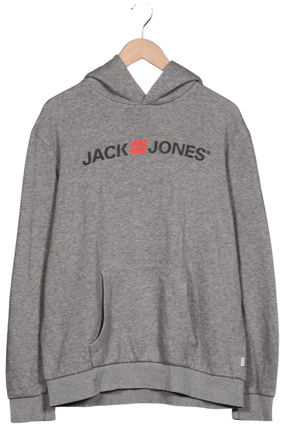 

Jack & Jones Herren Kapuzenpullover, grau, Gr. 54