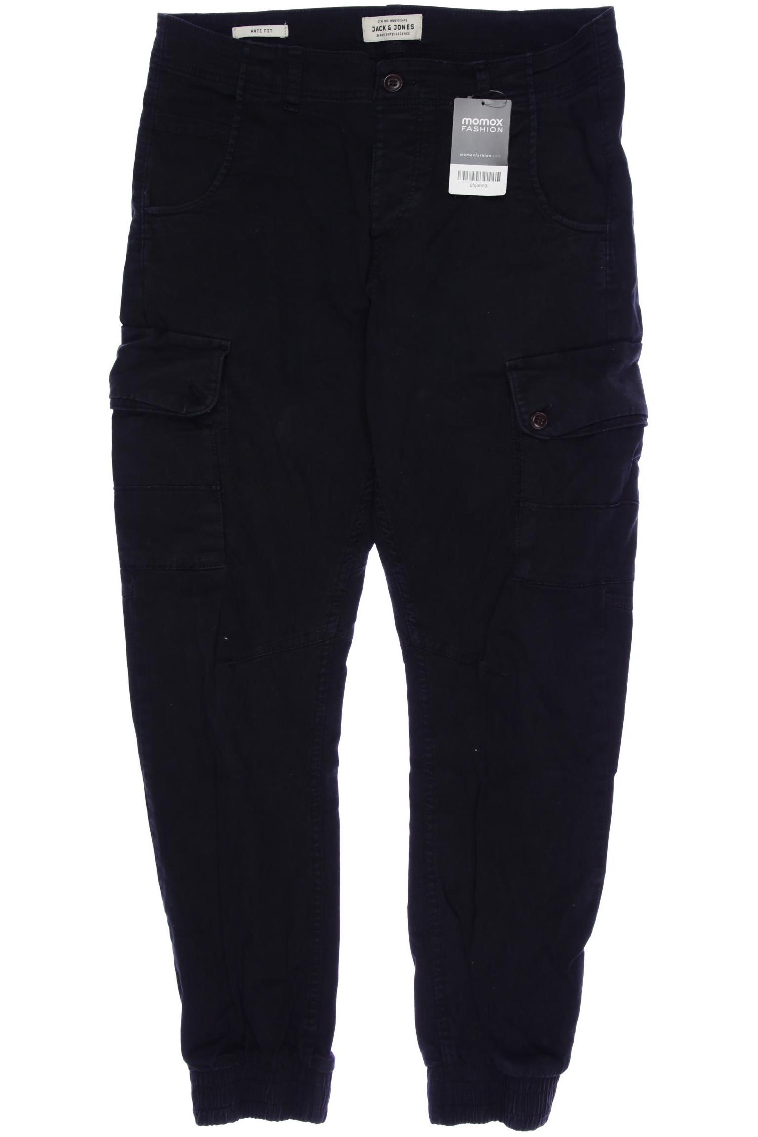 

Jack & Jones Herren Stoffhose, schwarz, Gr. 32