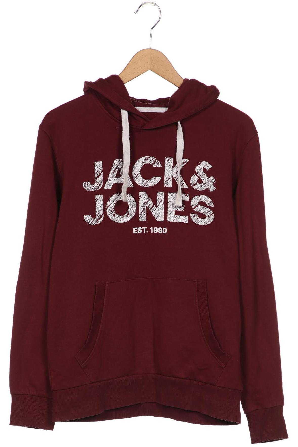 

JACK & JONES Herren Kapuzenpullover, bordeaux