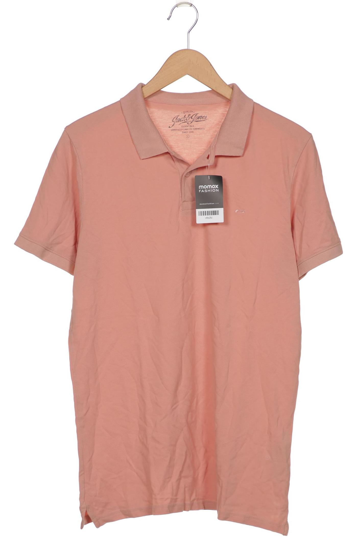 

JACK & JONES Herren Poloshirt, pink