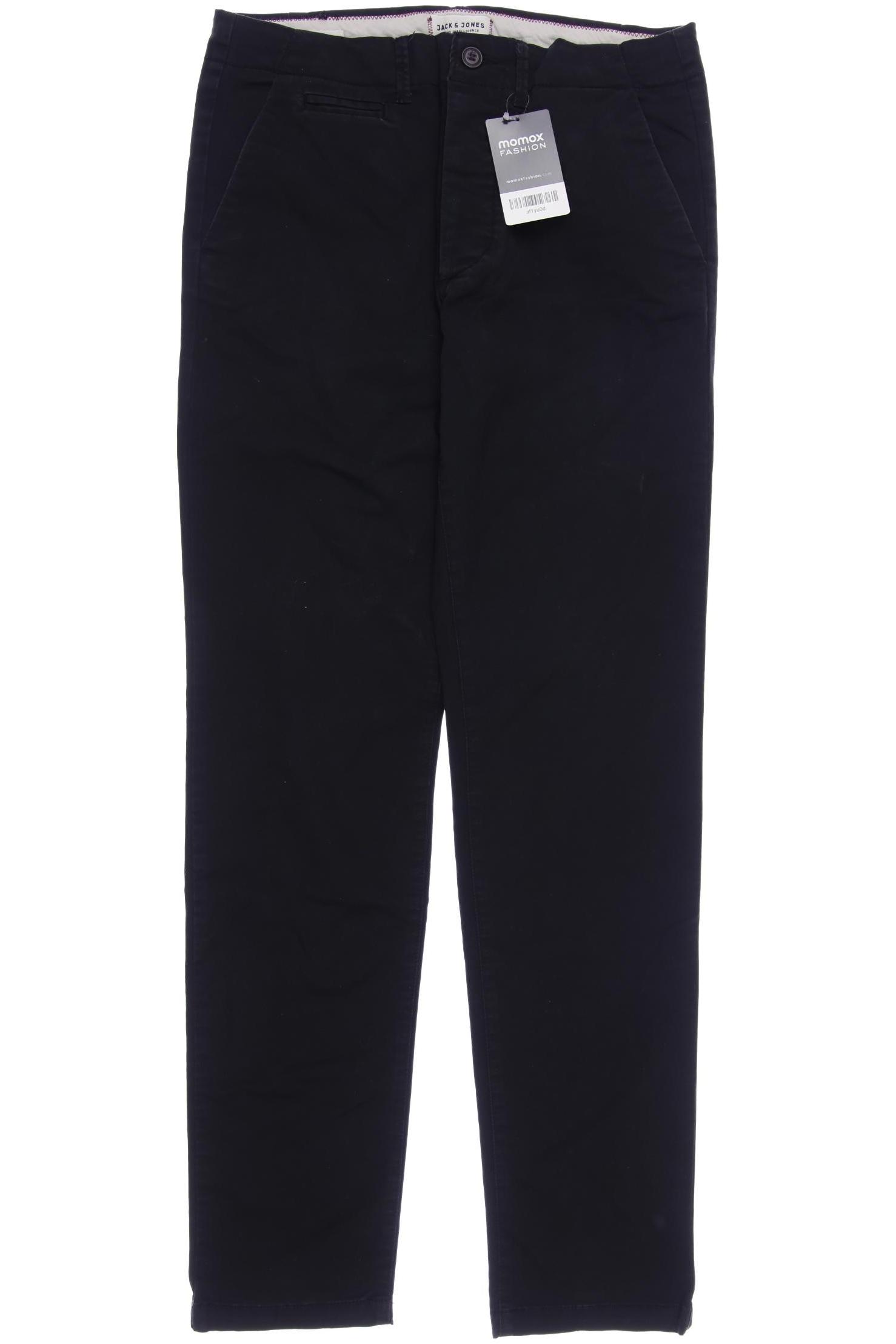 

Jack & Jones Herren Stoffhose, schwarz, Gr. 30