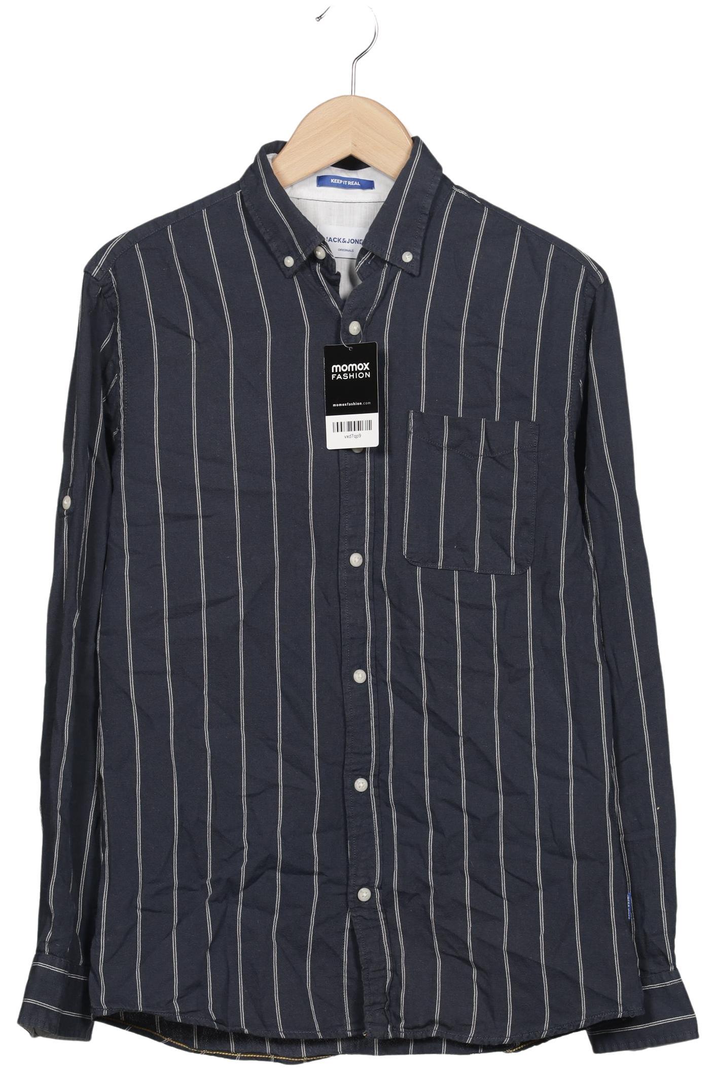 

Jack & Jones Herren Hemd, marineblau, Gr. 46