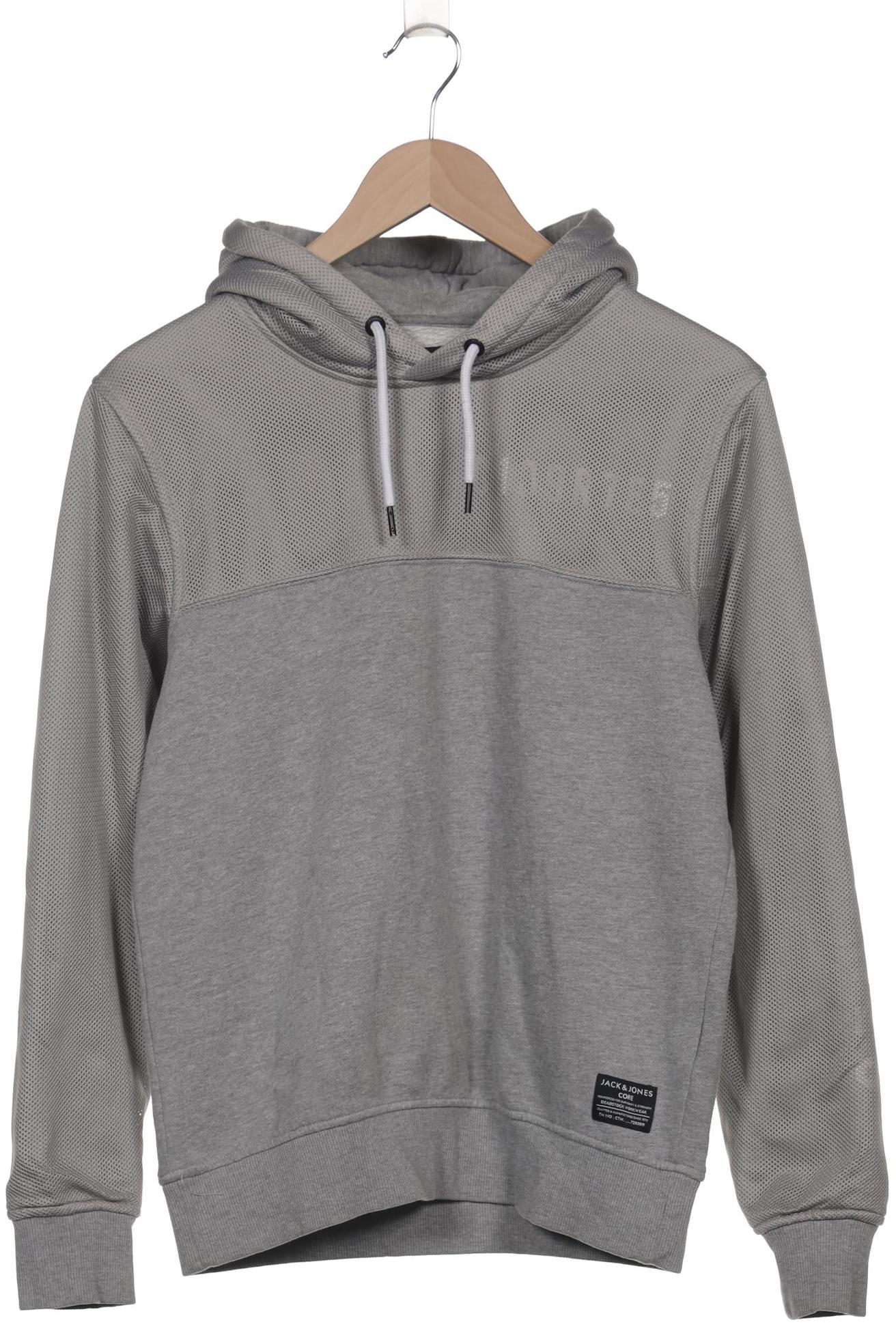 

Jack & Jones Herren Kapuzenpullover, grau, Gr. 46