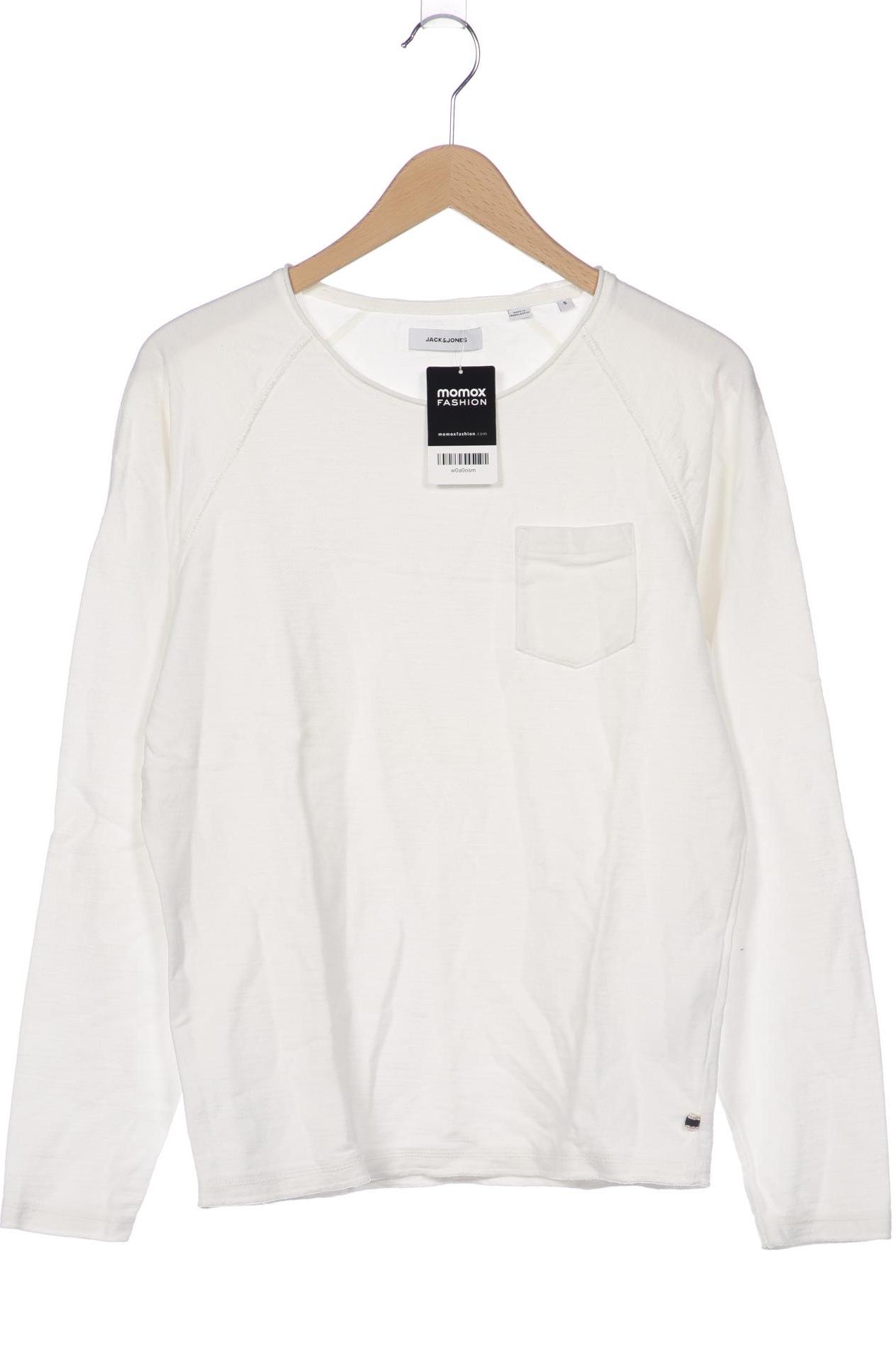 

Jack & Jones Herren Langarmshirt, weiß, Gr. 46