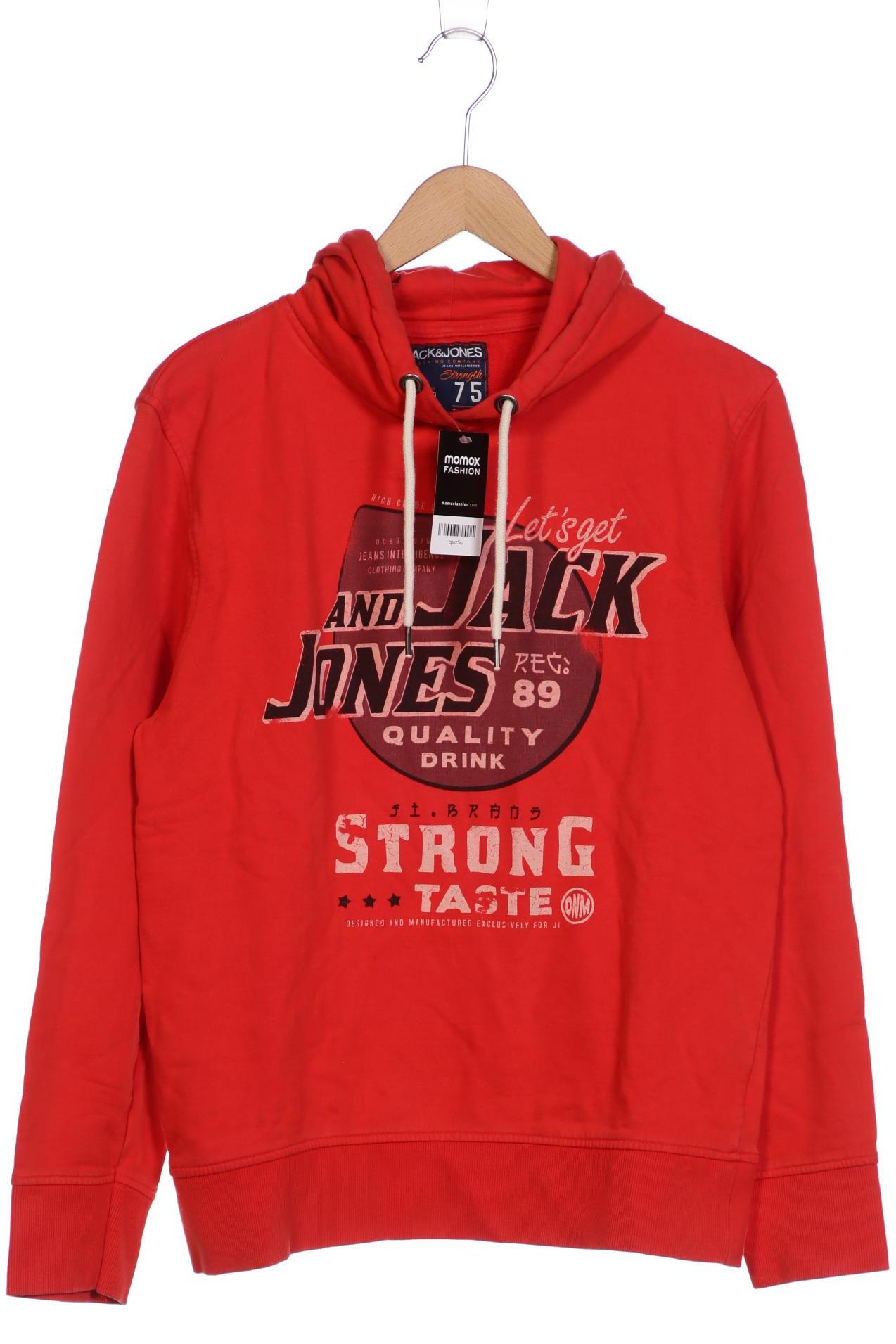 

Jack & Jones Herren Kapuzenpullover, rot, Gr. 52