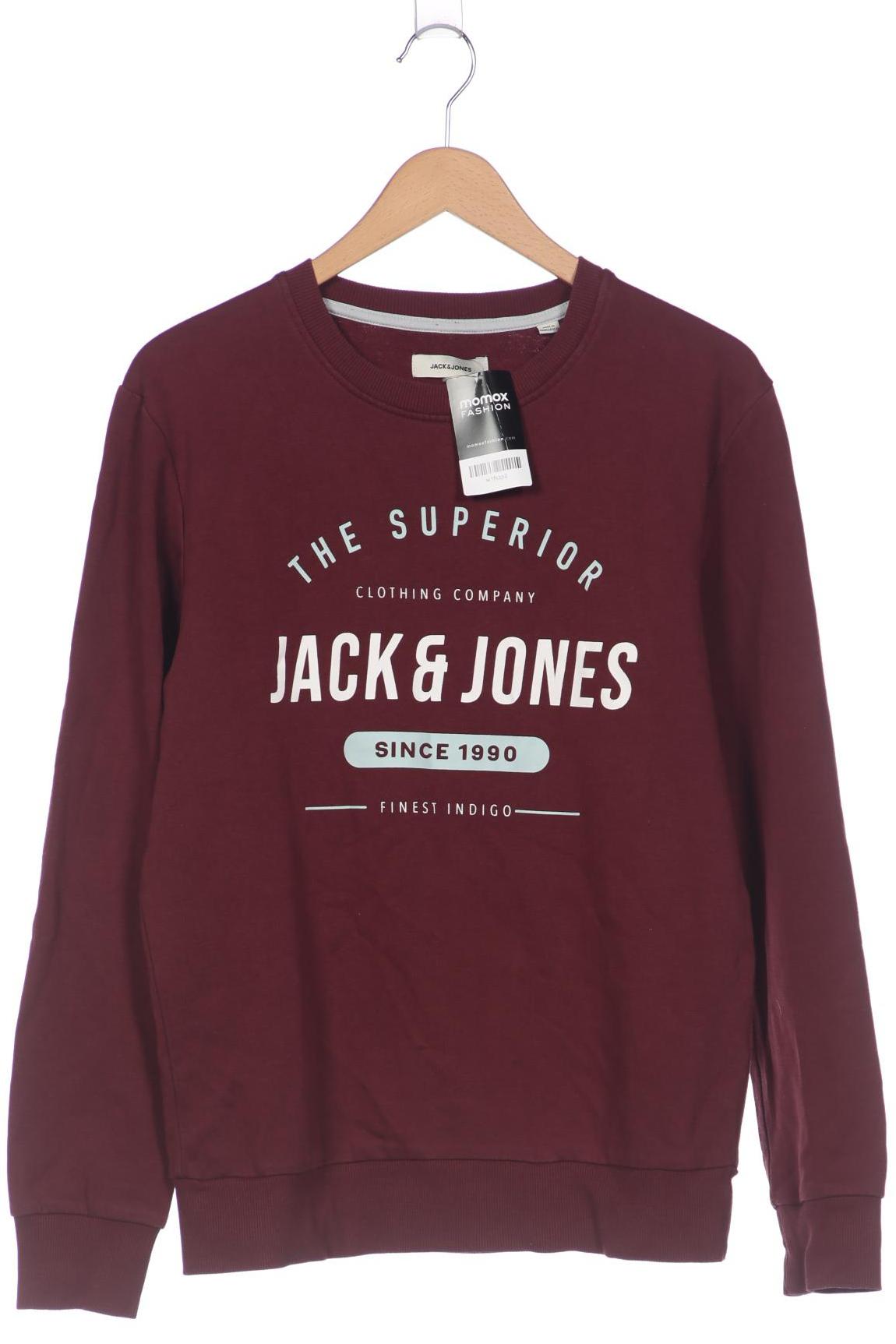 

Jack & Jones Herren Sweatshirt, bordeaux, Gr. 48