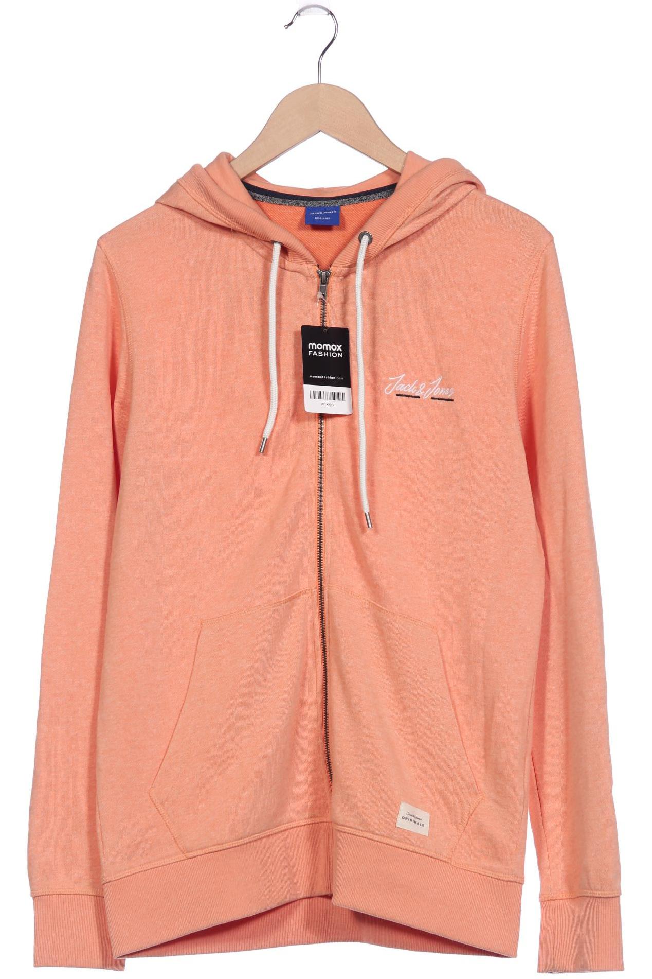 

Jack & Jones Herren Kapuzenpullover, orange, Gr. 48